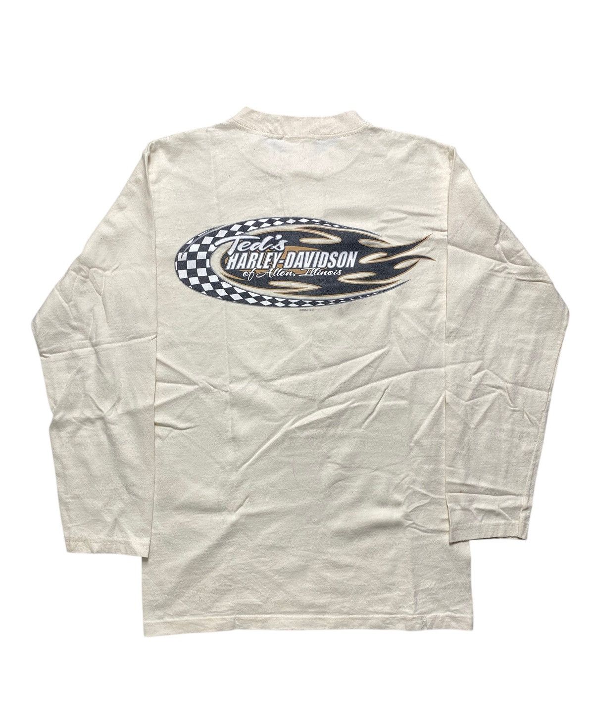 Harley Davidson VINTAGE HARLEY DAVIDSON TEDS ALTON ALLINOIS 2004 Size US S / EU 44-46 / 1 - 9 Thumbnail