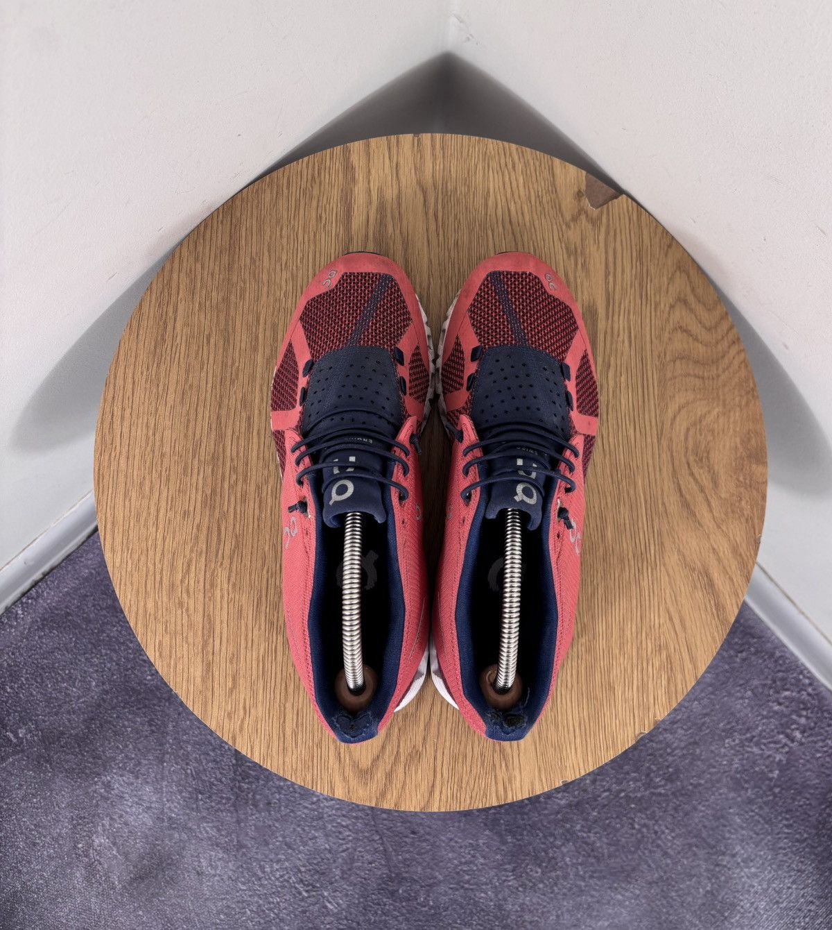 On On Running Cloud Coral/Pacific Women’s Athletic Sneakers Size US 7.5 / IT 37.5 - 15 Thumbnail