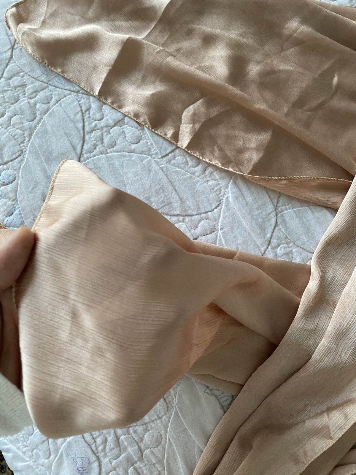 Other Premium Rose Gold Satin Rectangle Womens Hijab Scarf Size ONE SIZE - 5 Thumbnail