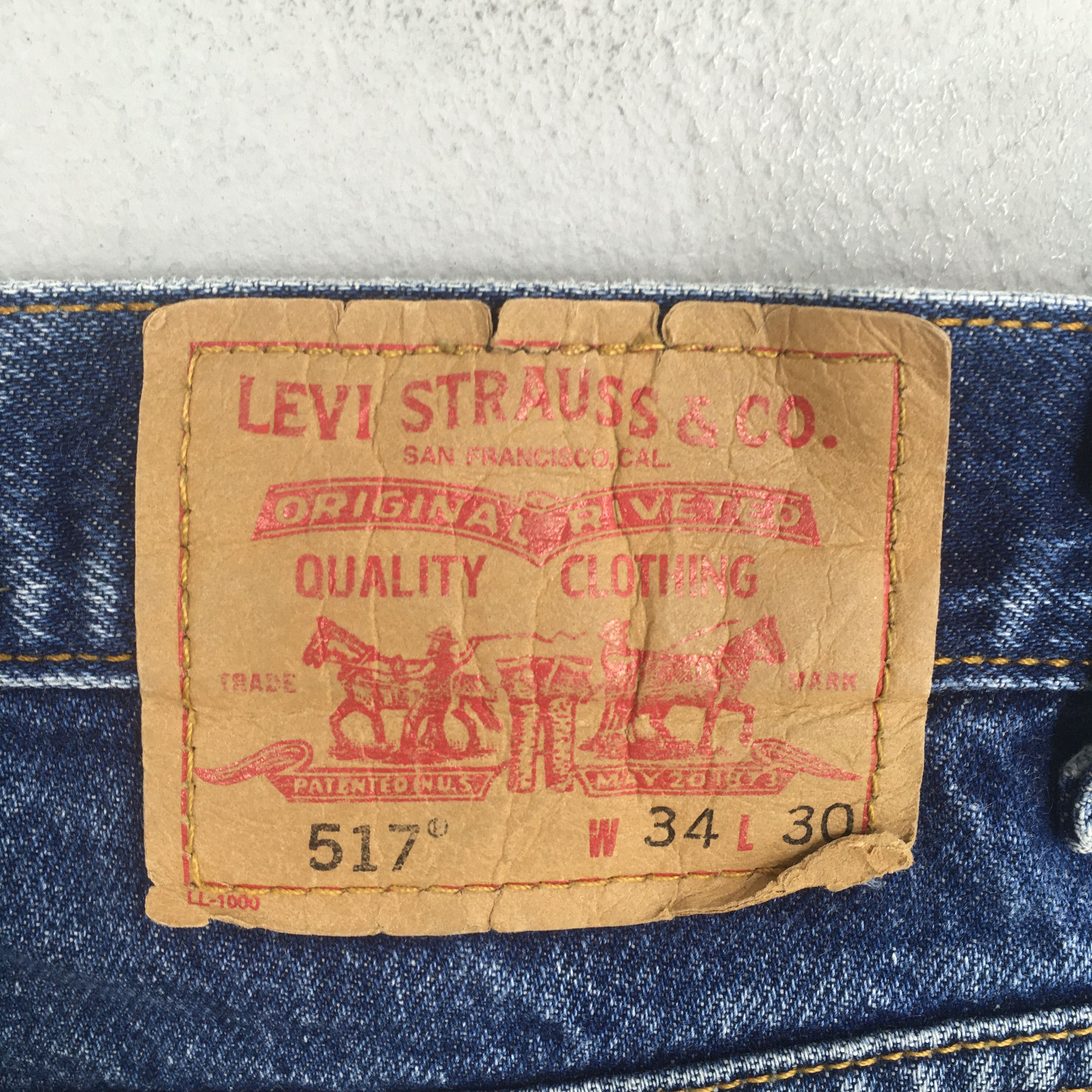 Levi's Size 33x30 Vintage Y2K Levi's 517 Bootcut Flared Jeans S1991 Size US 33 - 13 Thumbnail