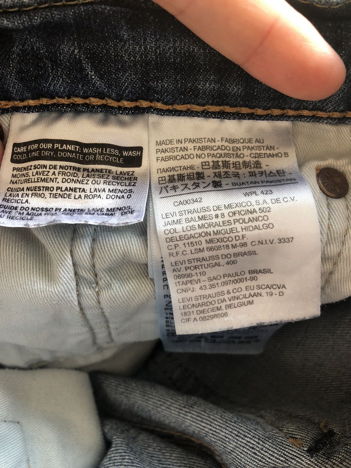Levi's × Vintage LEVI’S 511 DENIM VINTAGE JEANS PANTS Size US 28 / EU 44 - 6 Thumbnail