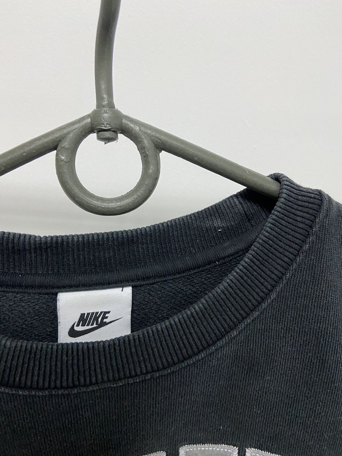 Nike Nike Sweatshirt Big Logo Vintage 90s Spell Out Swoosh Size US S / EU 44-46 / 1 - 8 Thumbnail