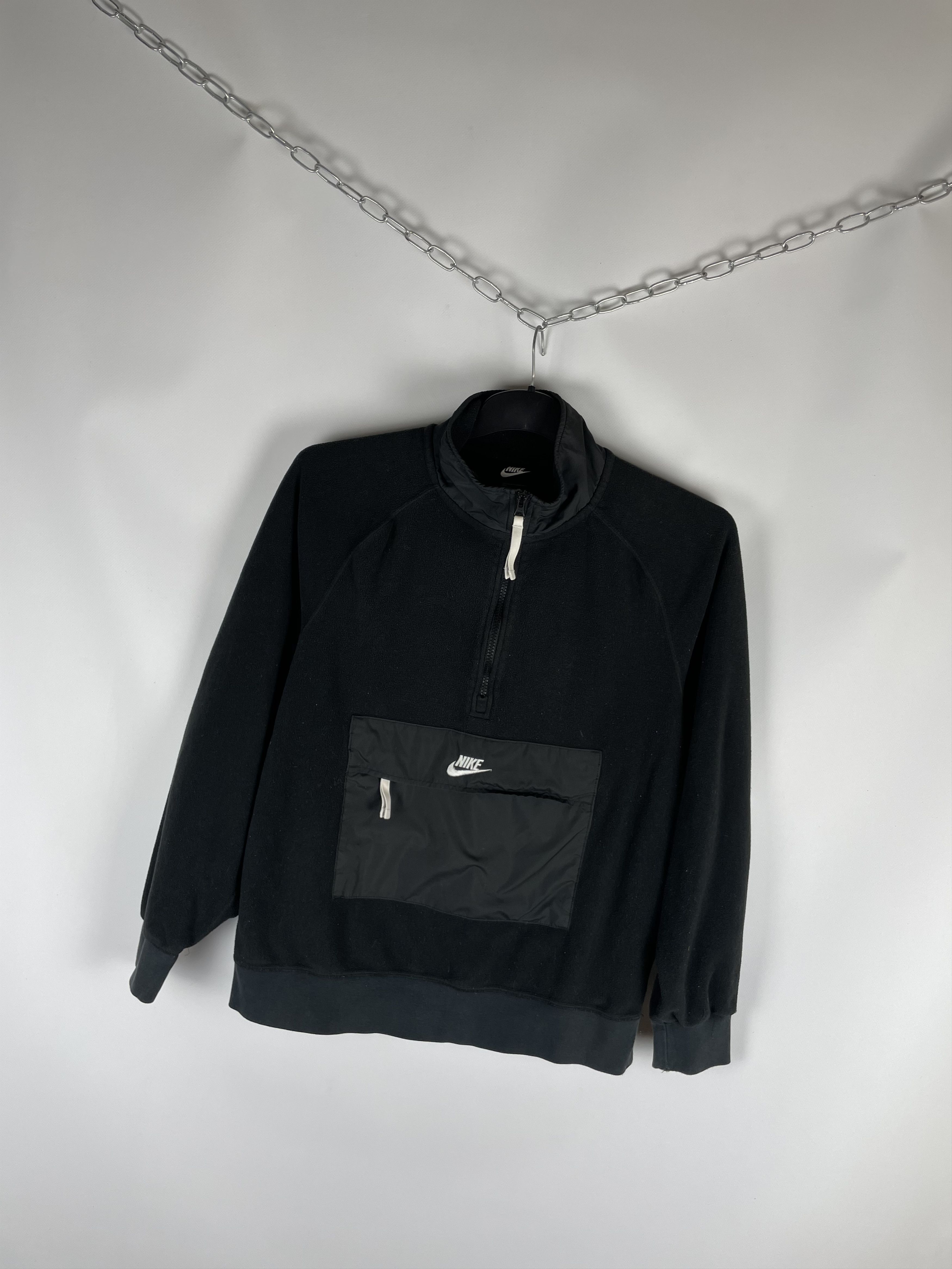Nike Vintage Nike Center Logo Fleece 1/4 Zip Sweatshirt Size US S / EU 44-46 / 1 - 2 Thumbnail
