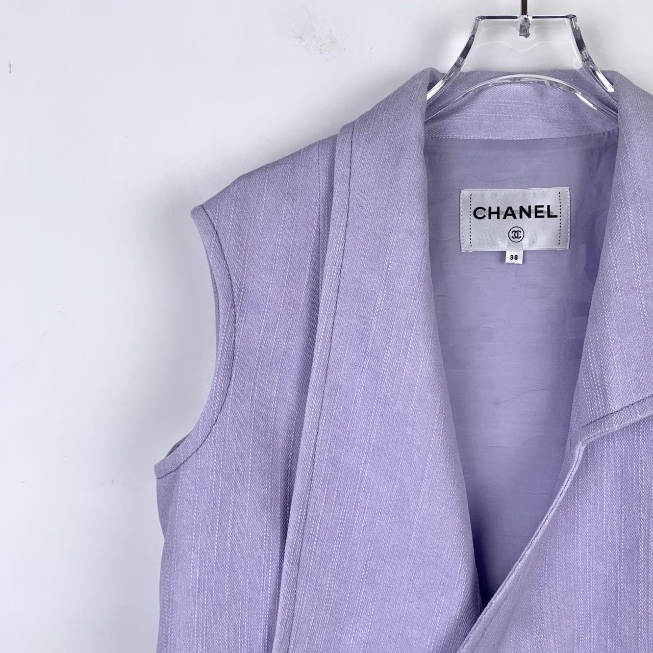 Chanel Chanel Double C Logo Sleeveless Vest, Size S Size ONE SIZE - 7 Thumbnail