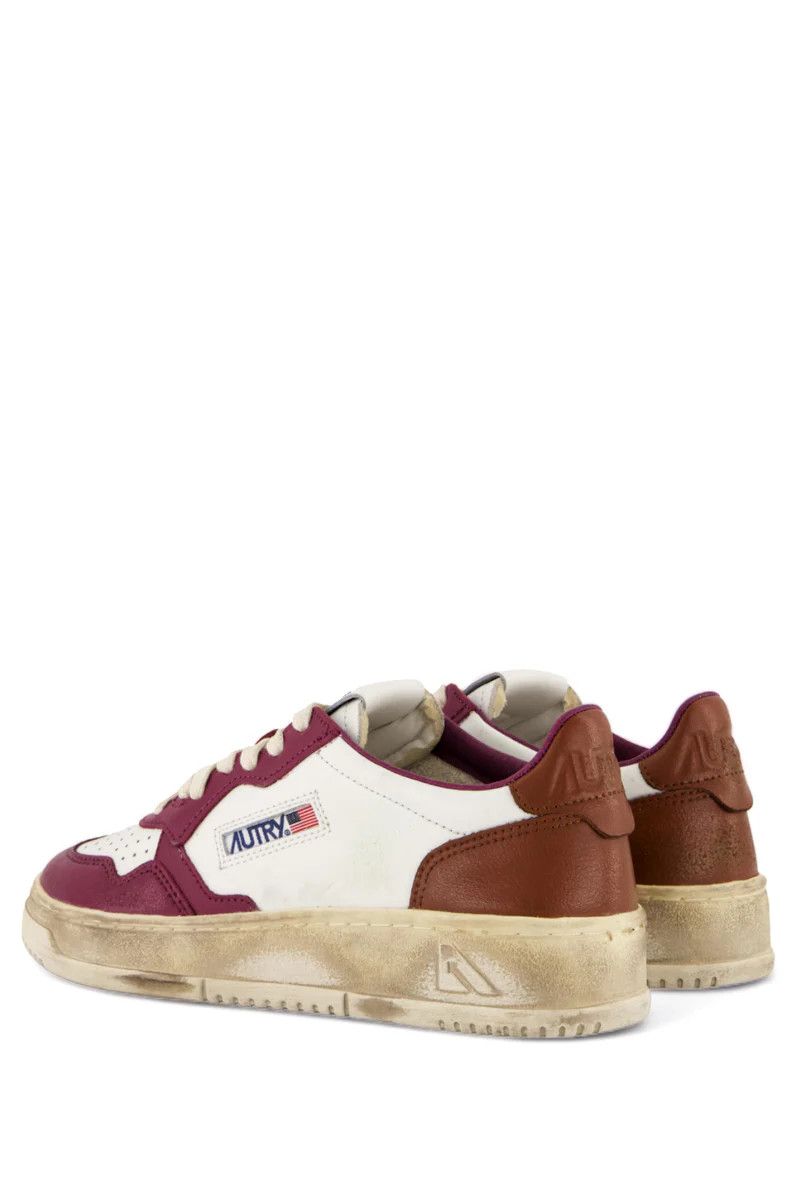 AUTRY o1y0725 Leather Low-Top Sneakers in Multicolor Size US 10 / IT 40 - 4 Thumbnail