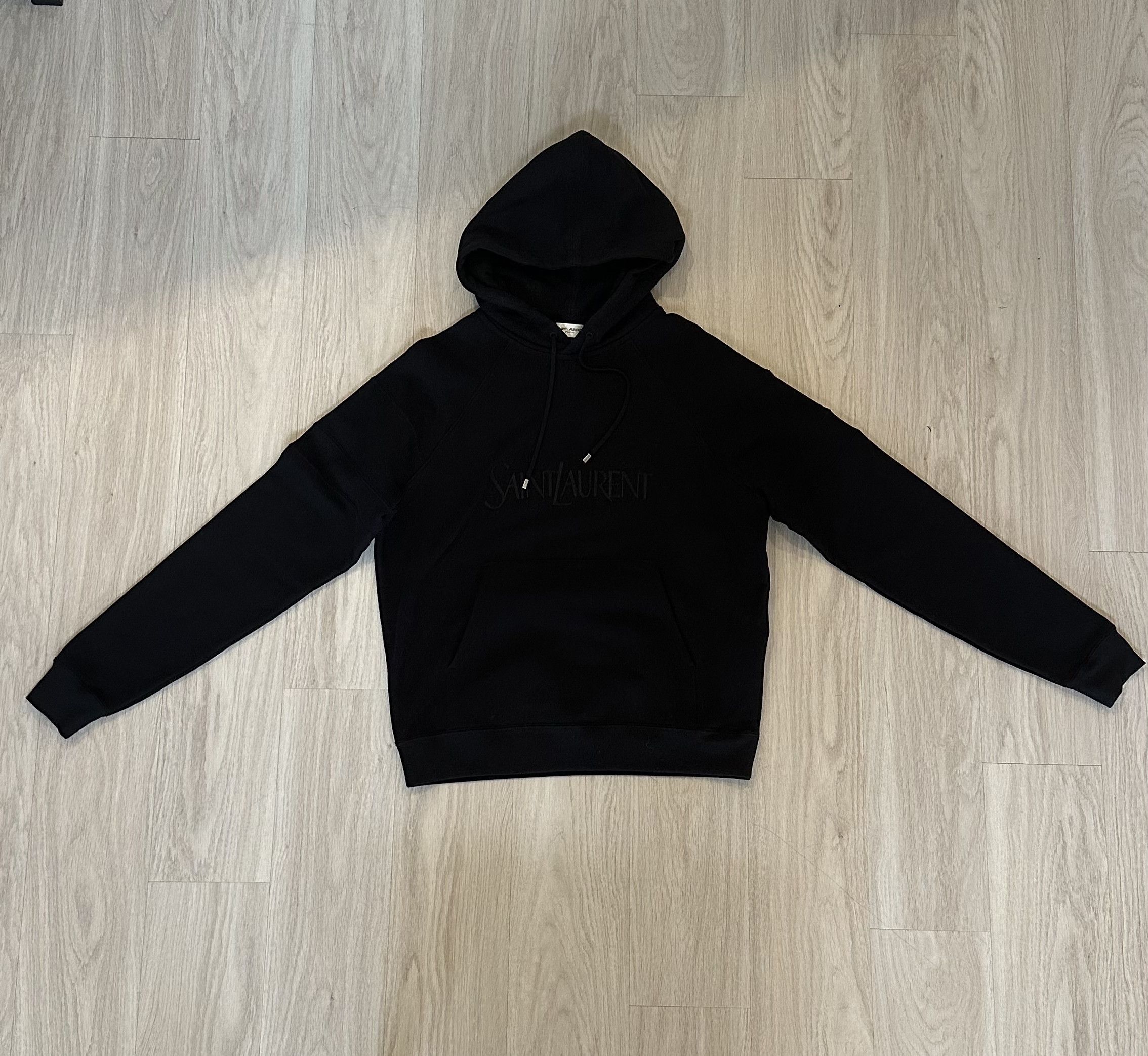 Saint Laurent Paris Saint Laurent Fleece Hoodie Size M / US 6-8 / IT 42-44 - 4 Thumbnail