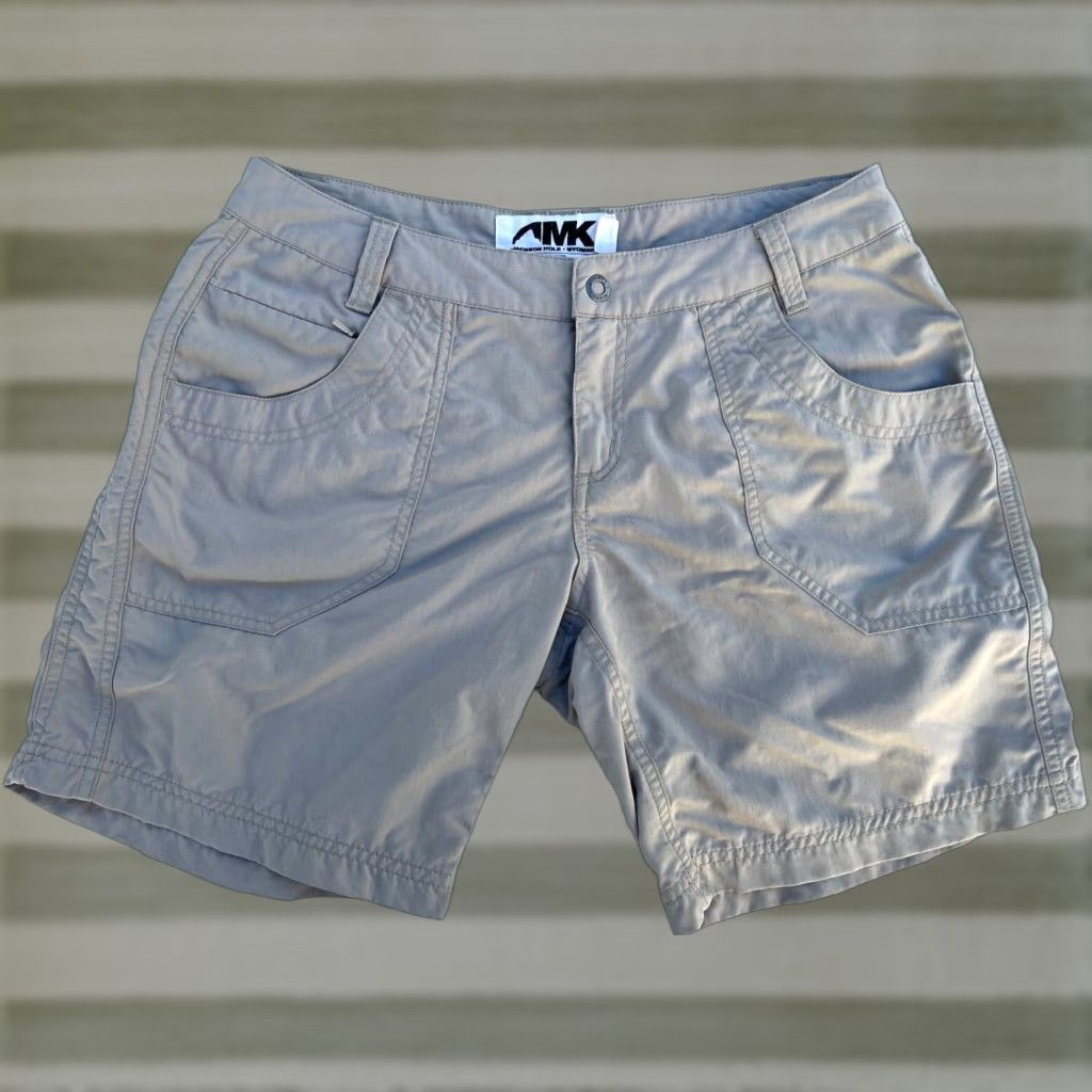Mountain Khakis VINTAGE Mountain Khakis Women’s Shorts Outdoor Hiking Sz 2 Beige Nylon 100% Front Flat Pockets Chino Activewear Summer Spring Womens Size 26" / US 2 / IT 38 - 1 Thumbnail
