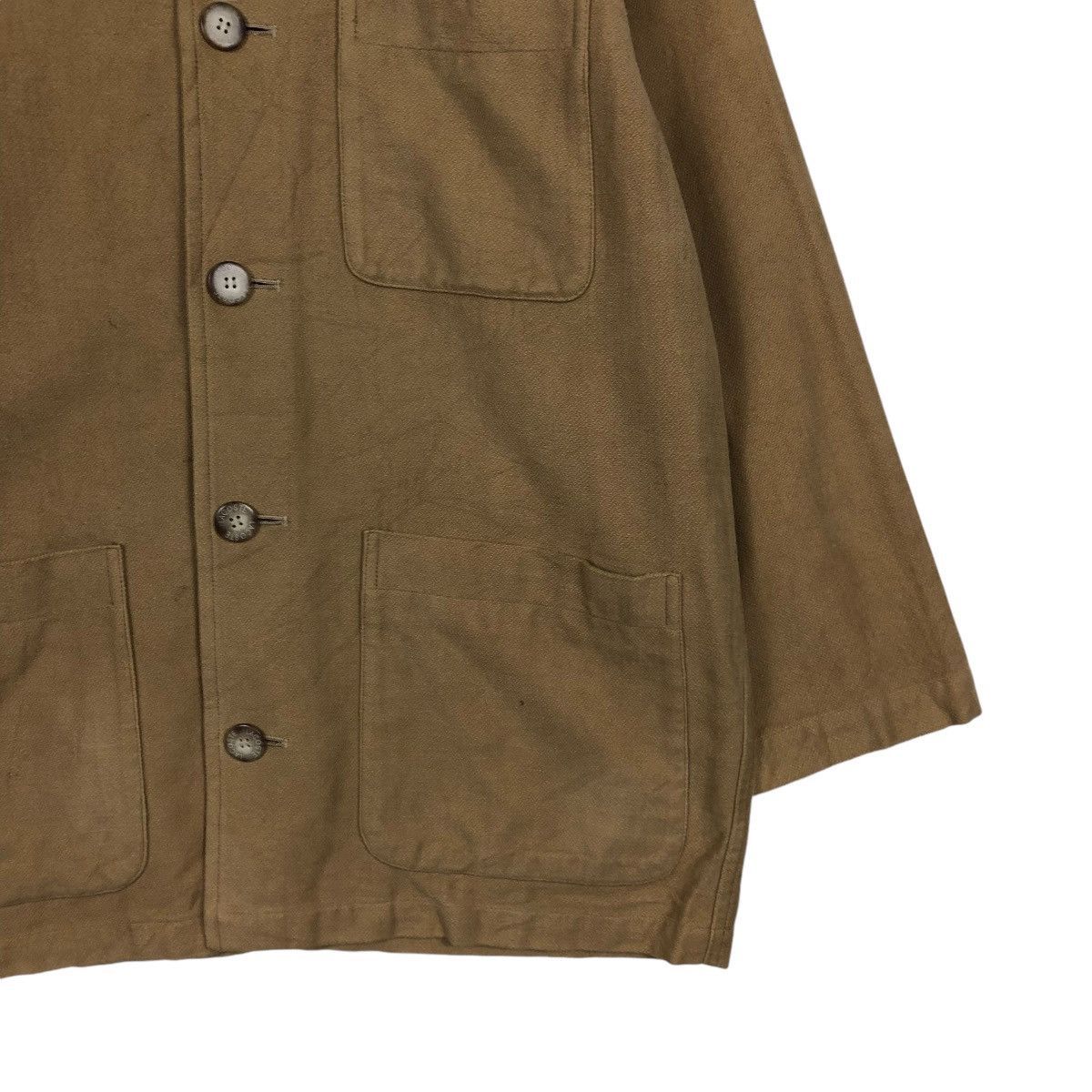 Japanese Brand 🔥VINTAGE CHORE WORKER JACKET LACOSTE DUCK CANVAS Size US M / EU 48-50 / 2 - 7 Thumbnail