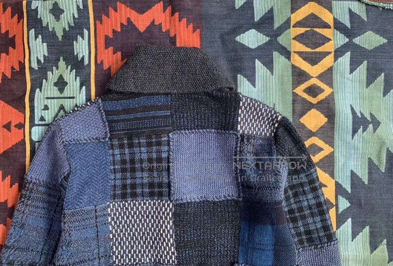 RRL Ralph Lauren RRL Ralph Lauren Indigo hundred fabric wool-mixed thick co Size US S / EU 44-46 / 1 - 5 Thumbnail