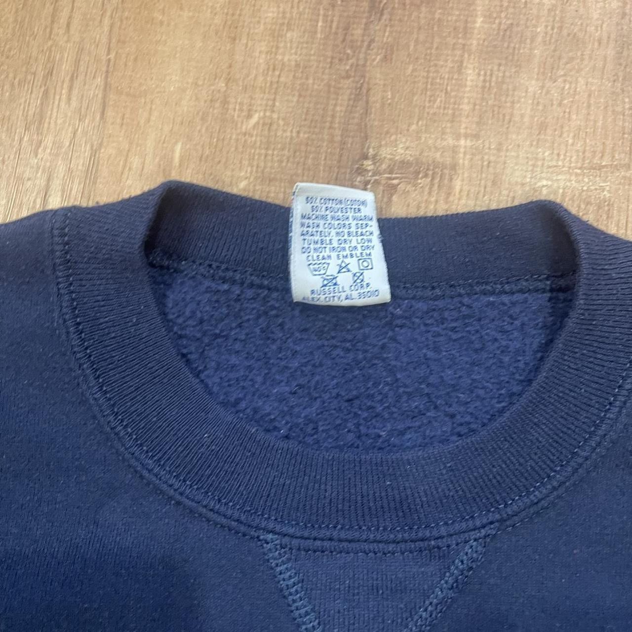 Russell Athletic Vintage 90s Russell Athletics EIU Crewneck Sweatshirt Size US L / EU 52-54 / 3 - 3 Thumbnail