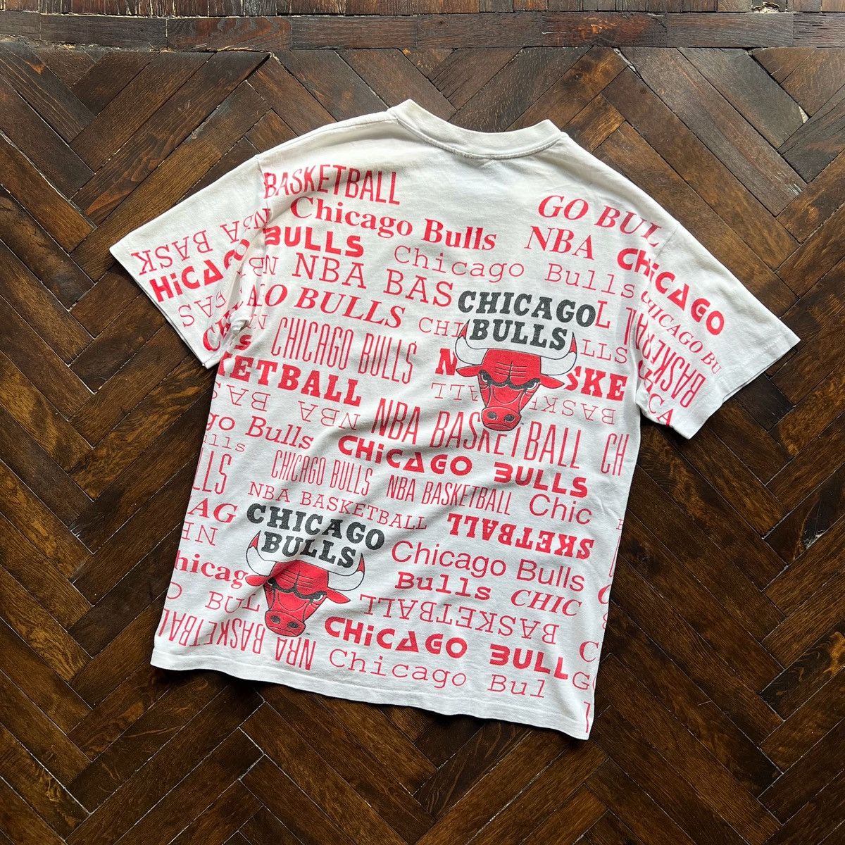 Champion × NBA × Vintage Chicago Bulls x Champion NBA Vintage T-Shirt Made in USA Size US L / EU 52-54 / 3 - 3 Thumbnail