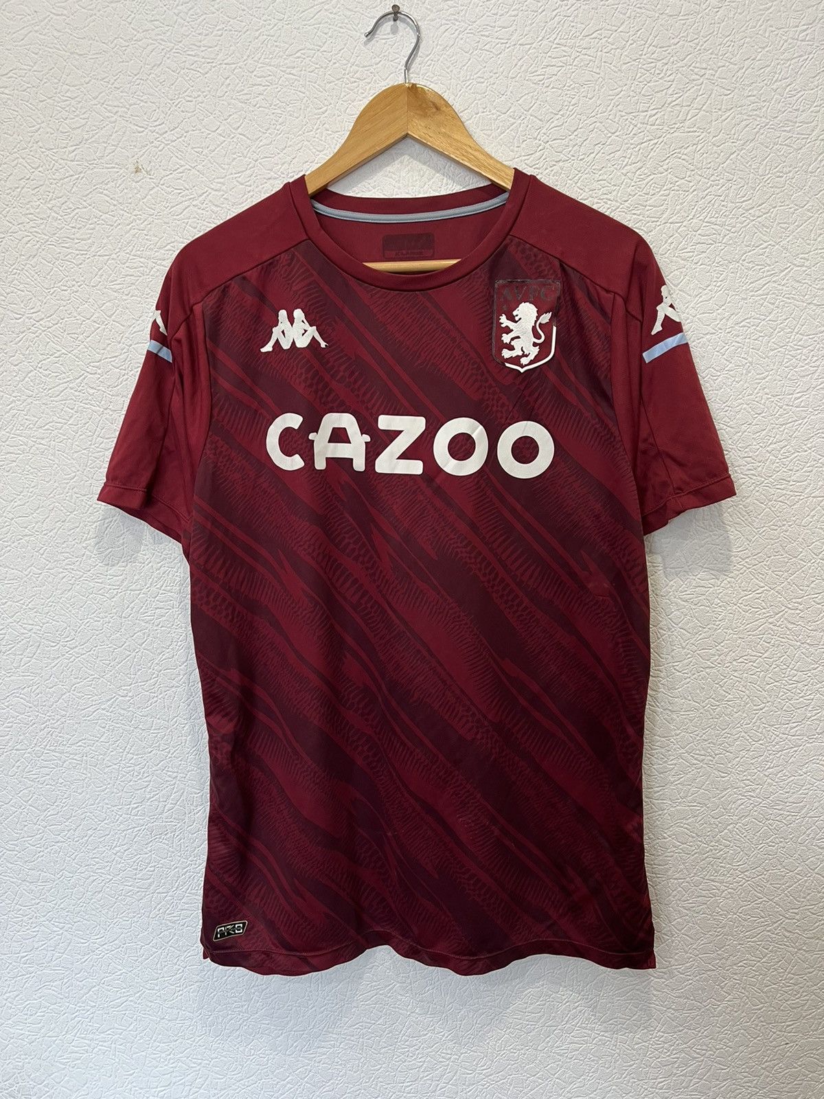 Kappa Aston Villa Kappa Training Jersey Football Soccer Size US XL / EU 56 / 4 - 1 Thumbnail