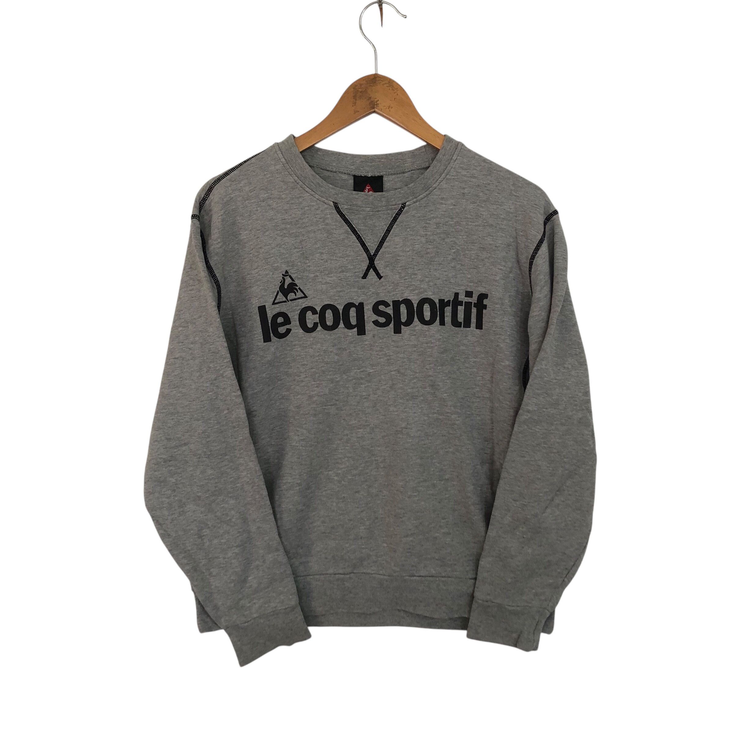 Le Coq Sportif Lecoqsportif Sport Wear Sweatshirt Grey Small Size US S / EU 44-46 / 1 - 1 Thumbnail