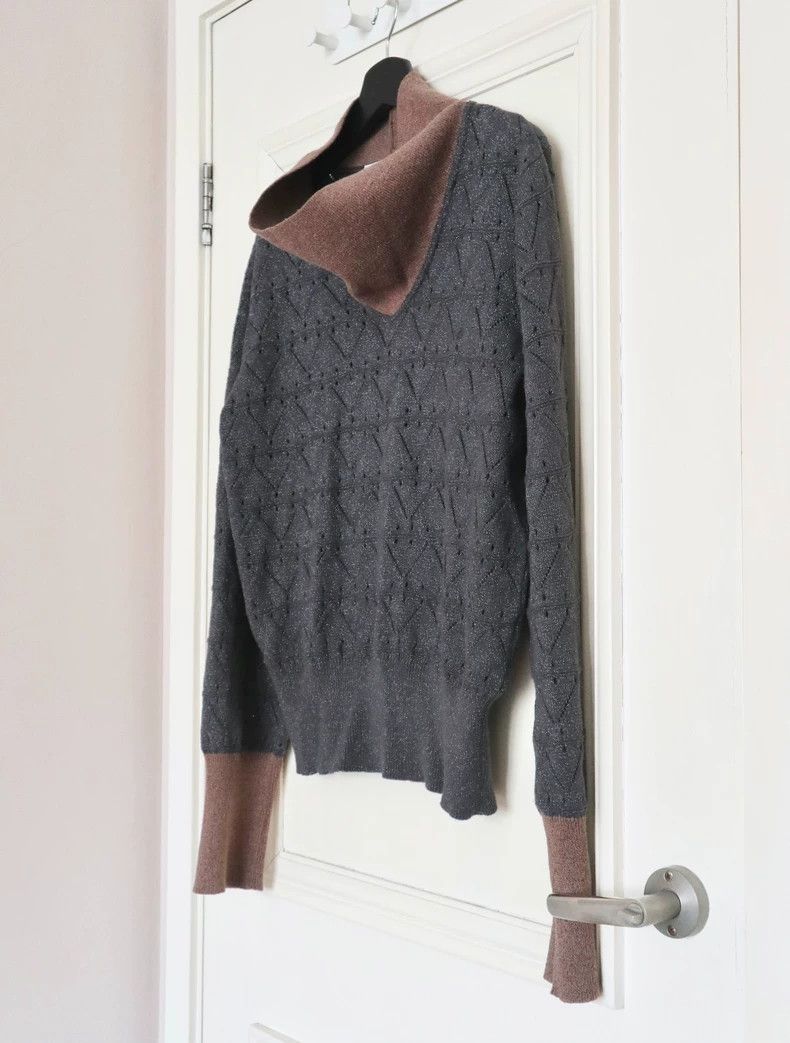 Kiko Kostadinov KIKO KOSTADINOV SS24 Show Model Dark Gray and Brown Plaid Size US S / EU 44-46 / 1 - 3 Thumbnail