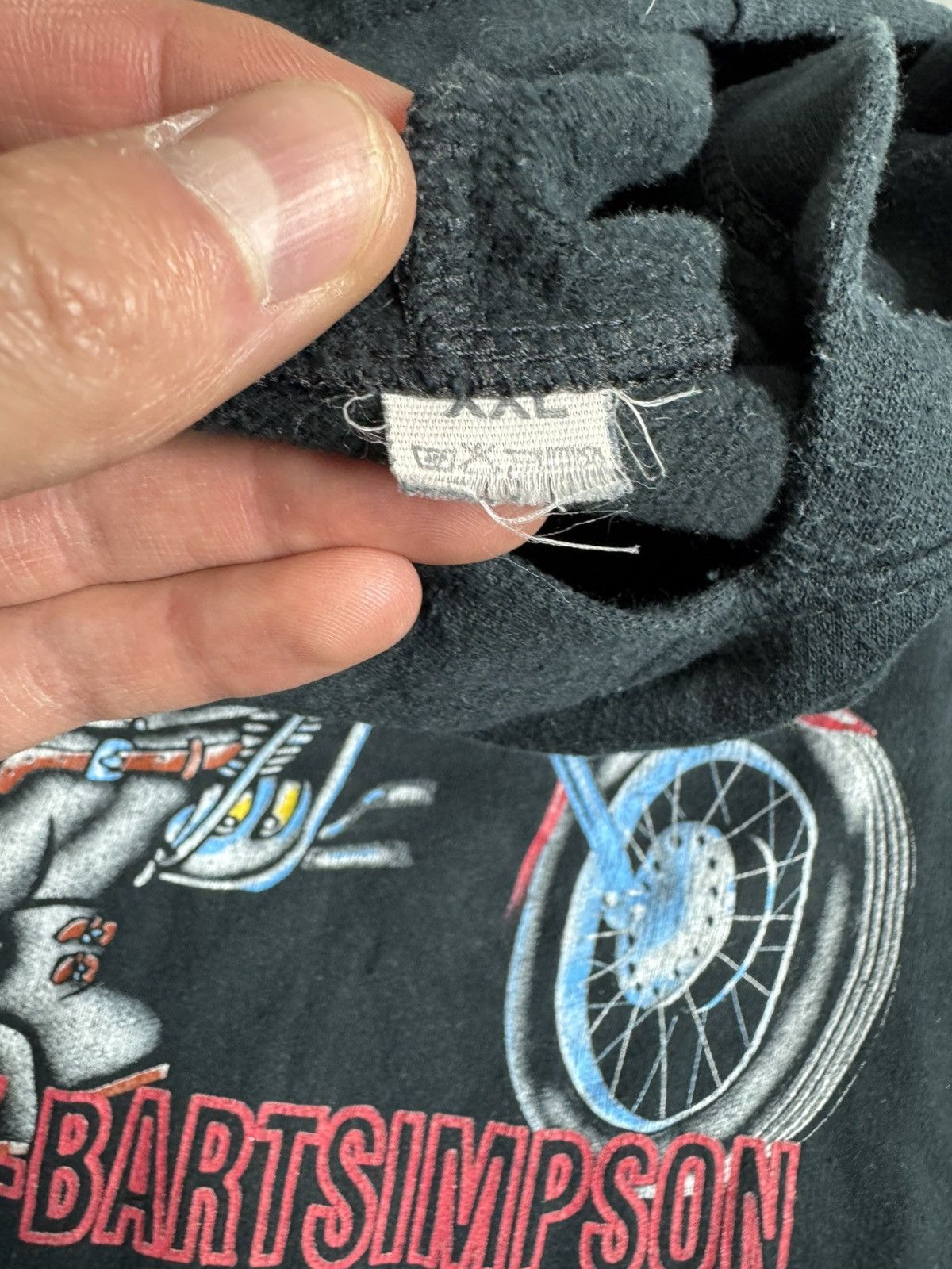 Harley Davidson × Vintage Vintage Harley Davidson Simpsons Hoodie Sweater sweatshirt Size US XL / EU 56 / 4 - 4 Thumbnail
