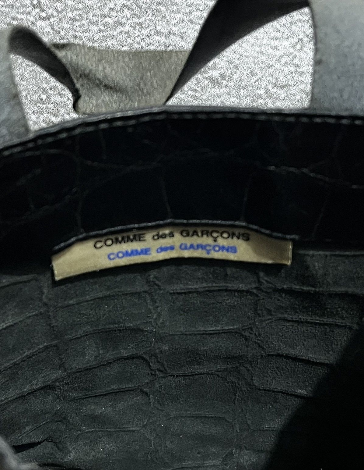 Comme des Garcons Comme Des Garcons Leather Tote Bag Size ONE SIZE - 9 Thumbnail