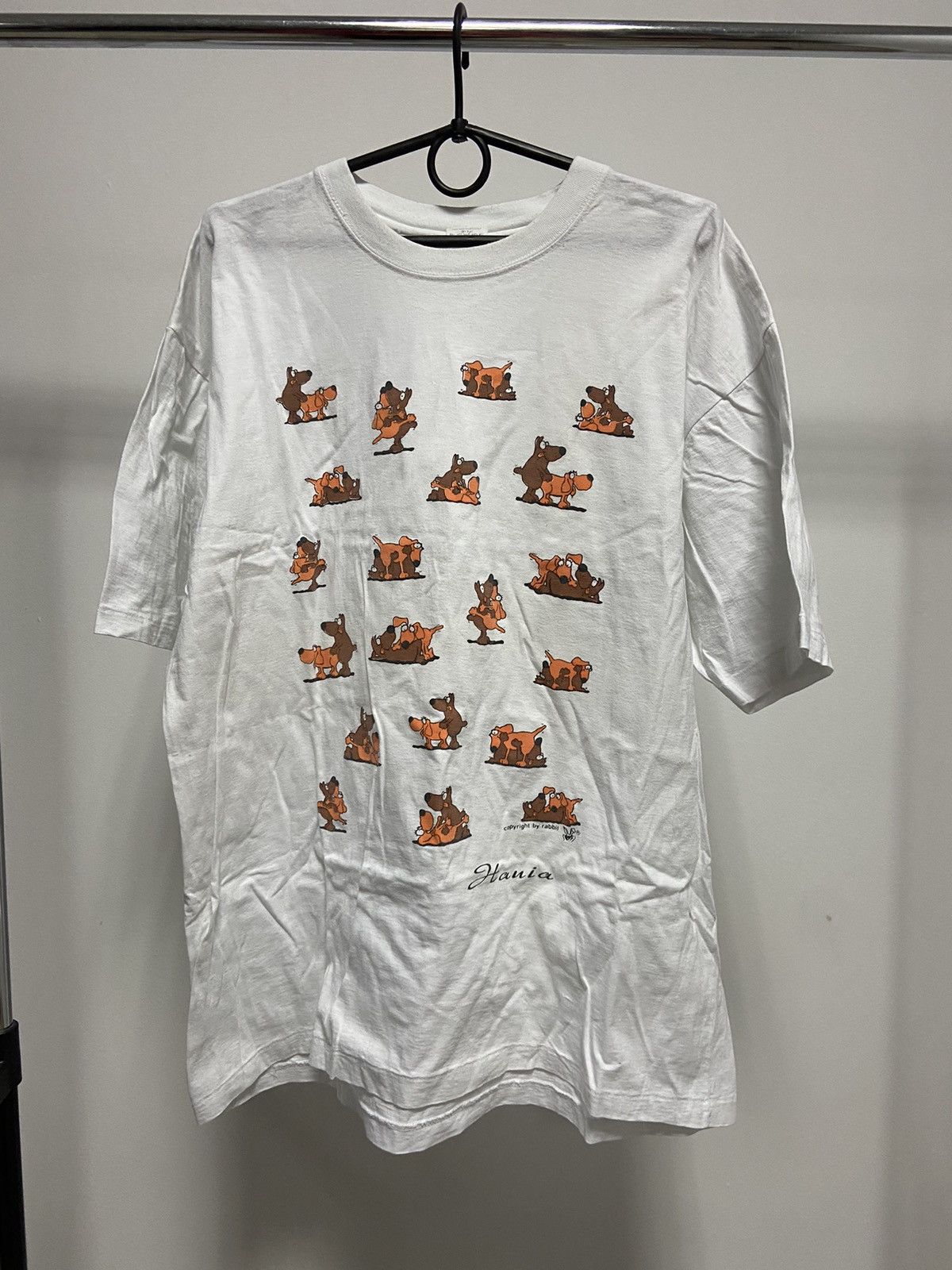 Vintage Dogs sex pose vintage T-shirt Logo humor sk8 Size US XL / EU 56 / 4 - 1 Thumbnail
