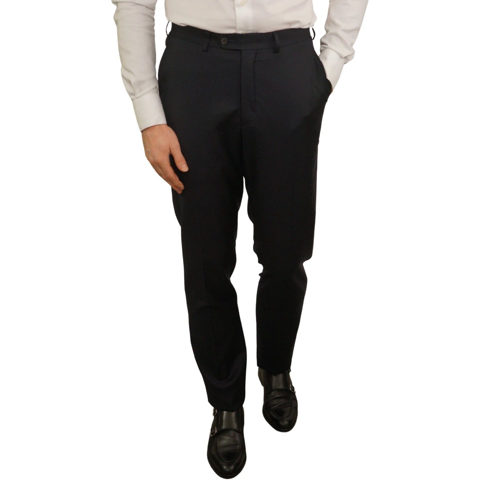 Suitsupply Men Suitsupply Suit Havana FL Blueline Vitale Barberis US54S Size 54R - 7 Thumbnail