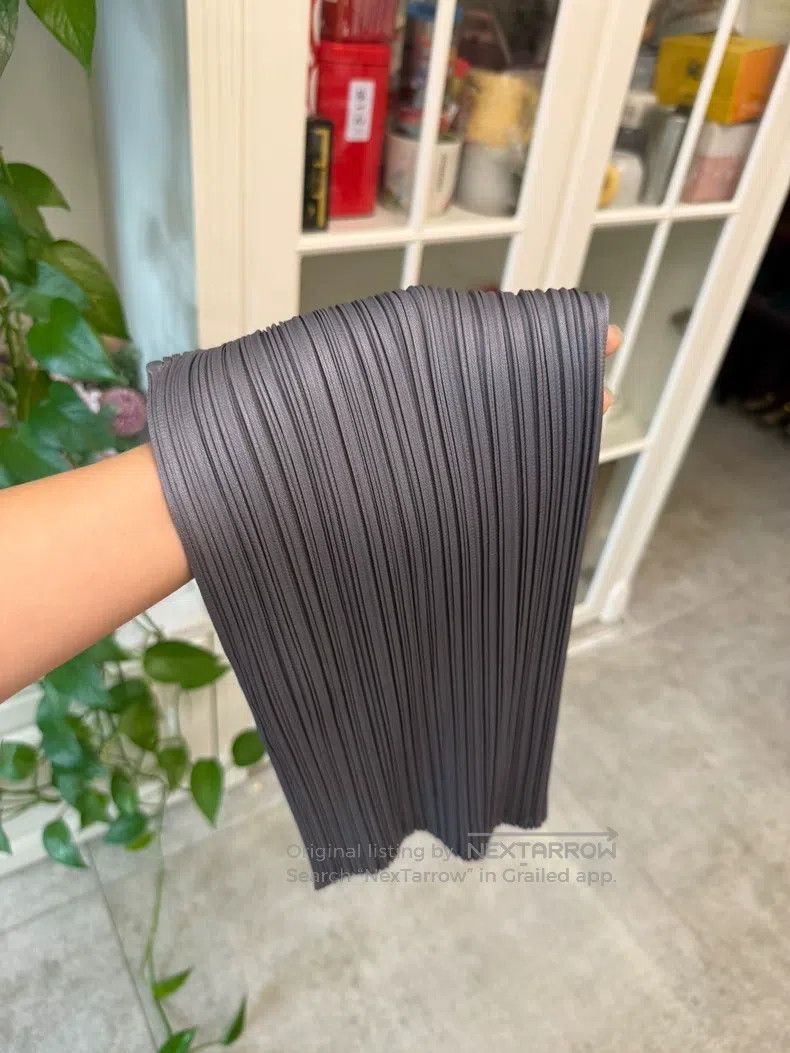 Issey Miyake Issey Miyake Dark Gray Sleeveless Tank Top Size L / US 10 / IT 46 - 6 Thumbnail