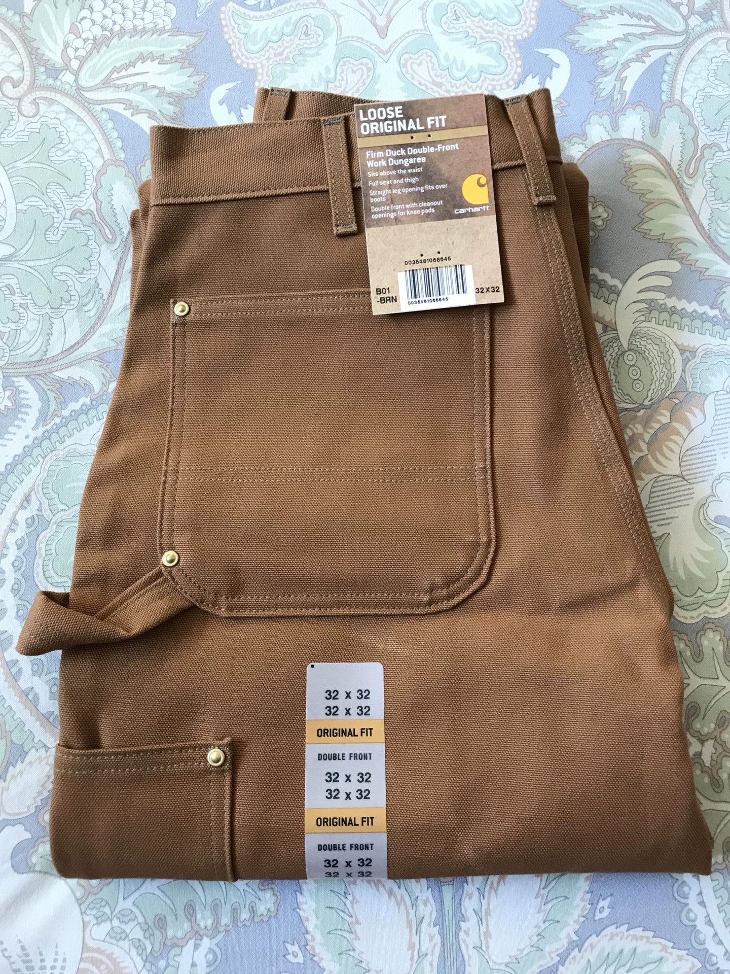 Carhartt Carhartt B01 BRN W32L32 Work Pants Size US 32 / EU 48 - 1 Thumbnail