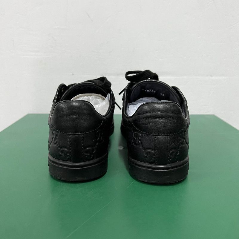 Gucci Gucci Classic Black Low-Top Casual Sneakers Size US 5.5 / EU 38 - 3 Thumbnail