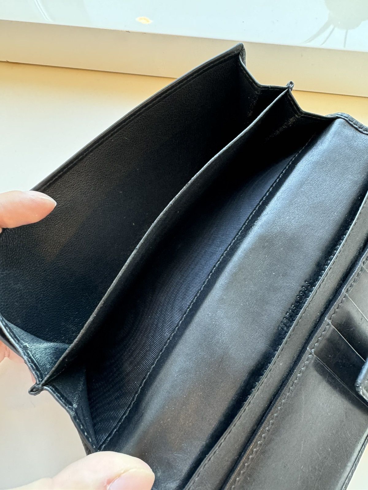 Gucci × Vintage 💎 Gucci Monogram Leather Wallet Size ONE SIZE - 6 Thumbnail