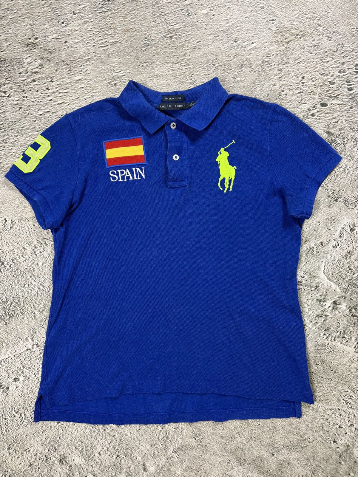 Ralph Lauren Polo Ralph Lauren Spain Chief Keef polo vintage flag Size L / US 10 / IT 46 - 1 Thumbnail