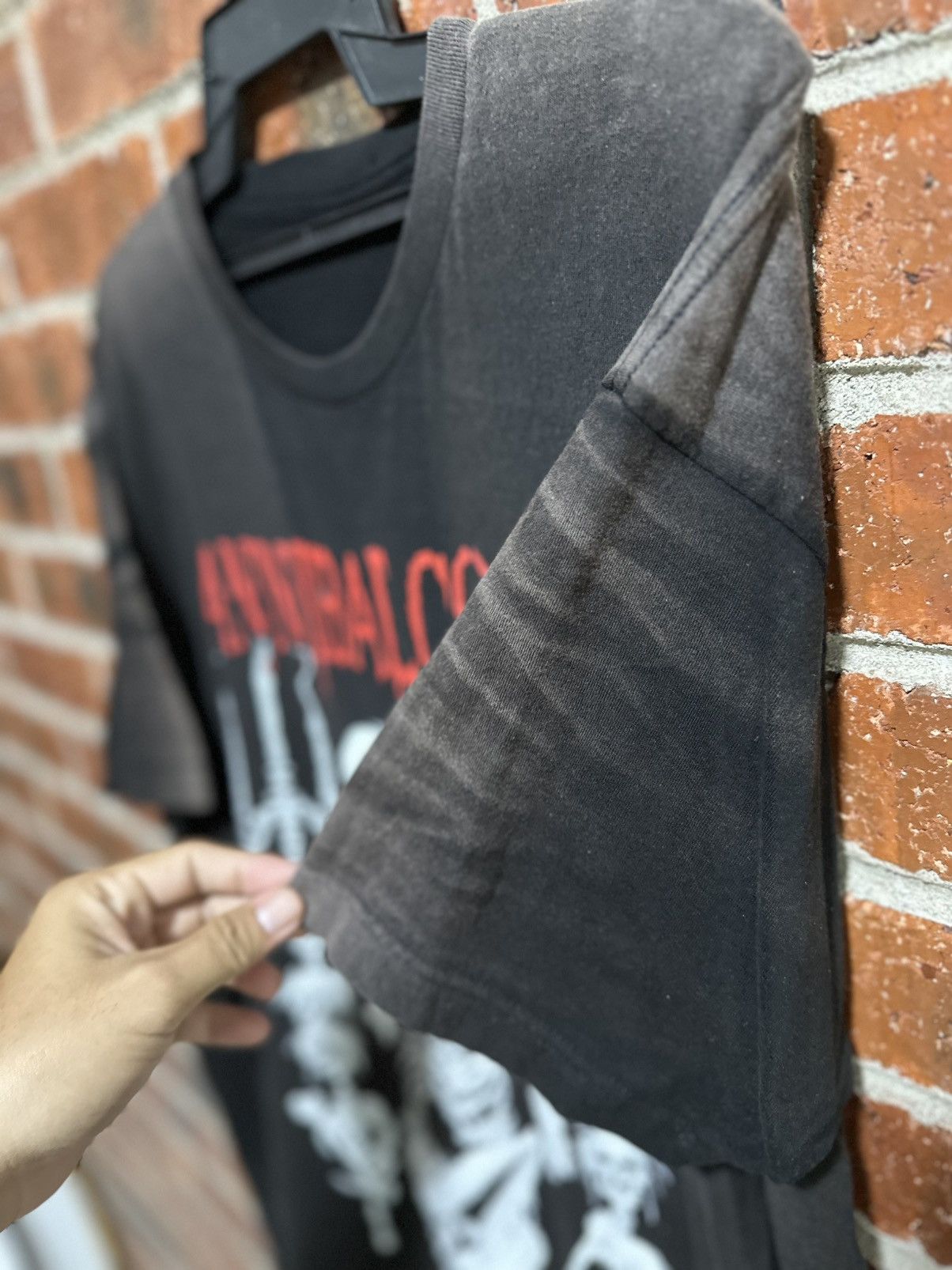 Band Tees Thrashed Vintage Cannibal Corpse Sun Faded Tee Size US XXL / EU 58 / 5 - 5 Thumbnail