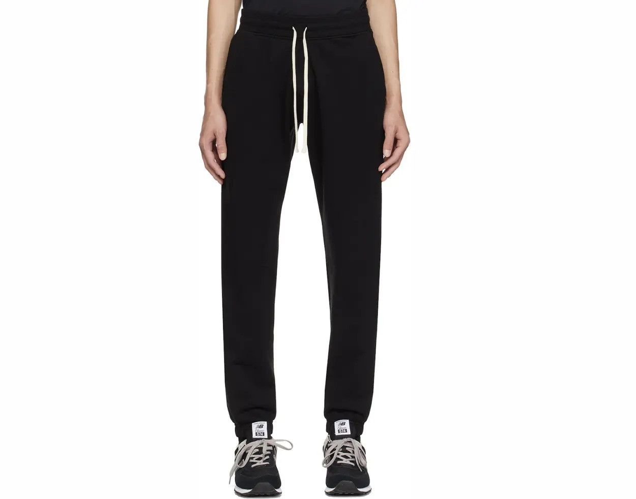 Reigning Champ Black Midweight Sweatpants Size US 29 - 1 Thumbnail