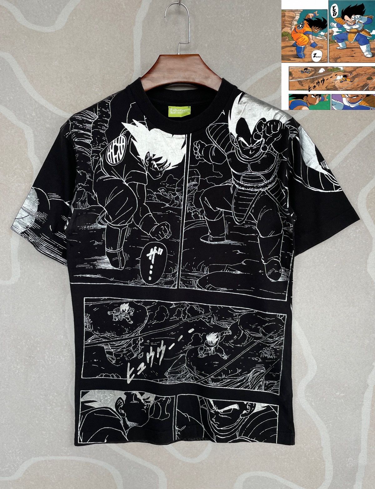 Anime × Japanese Brand Dragon Ball Z Saiyan Saga Comic Size US S / EU 44-46 / 1 - 1 Thumbnail