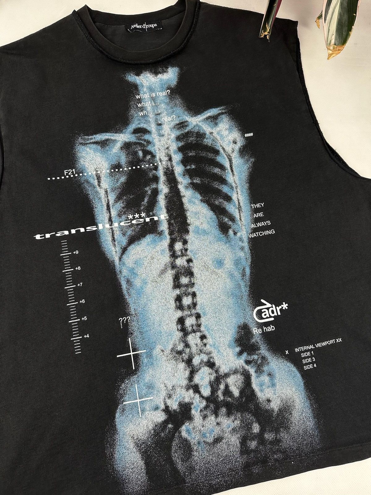 Designer × Japanese Brand Atelier roupa Sleeveless Xray vest tee tshirt anatomical jpg Size US L / EU 52-54 / 3 - 9 Thumbnail