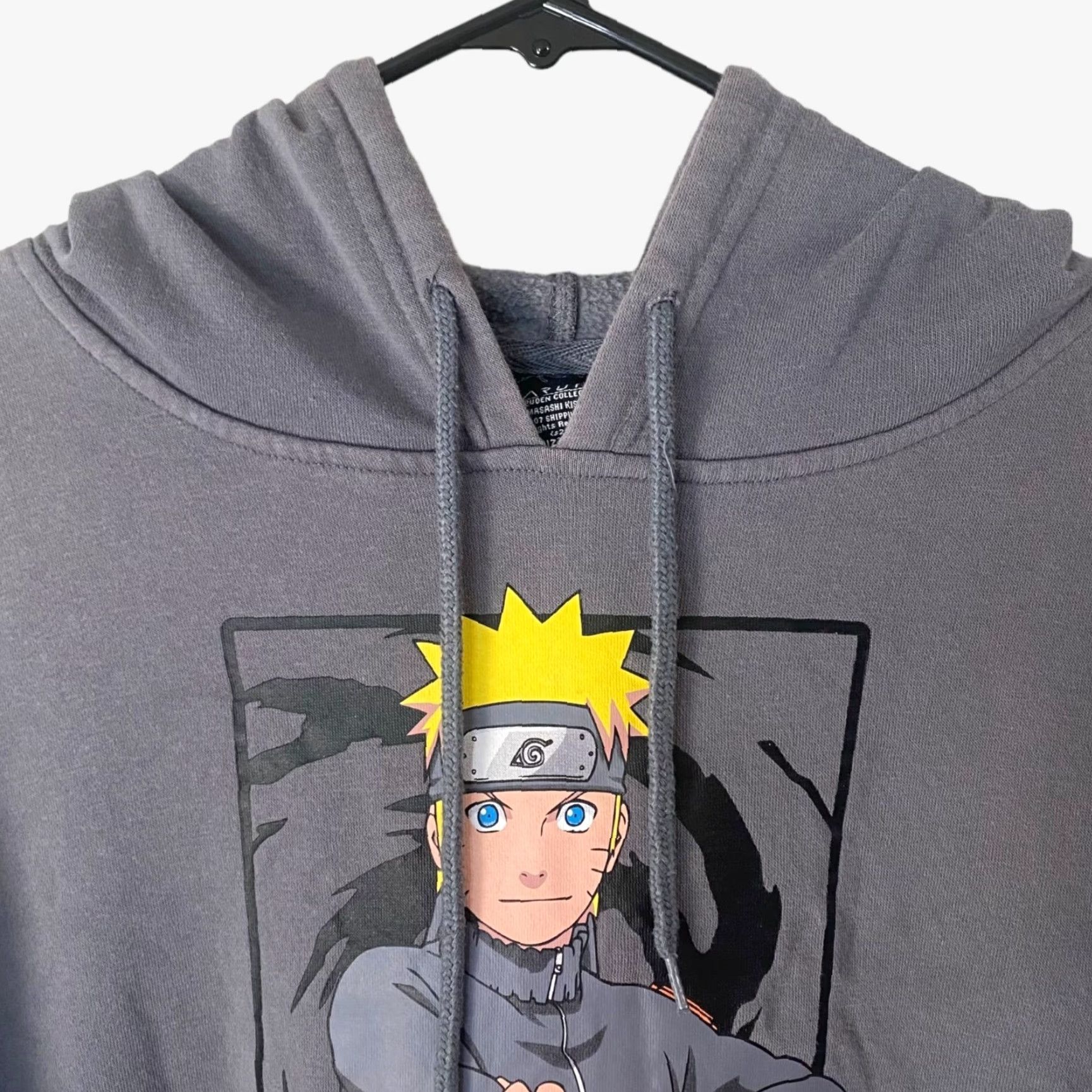 Vintage Naruto Shippuden Collection Hoodie Gray Mens Medium Anime Pullover Sweatshirt Size US M / EU 48-50 / 2 - 5 Thumbnail