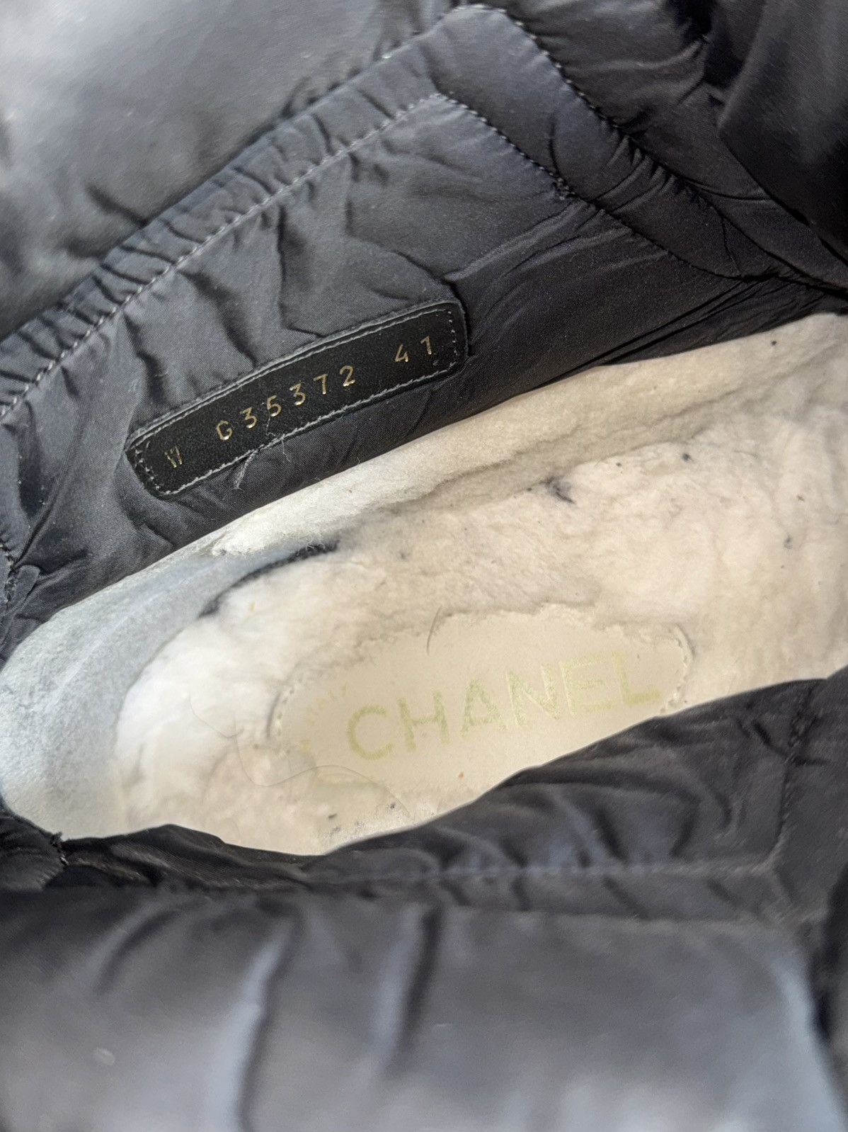 Chanel Chanel "interlocking C" leather snowboots Size US 8 / EU 41 - 8 Thumbnail