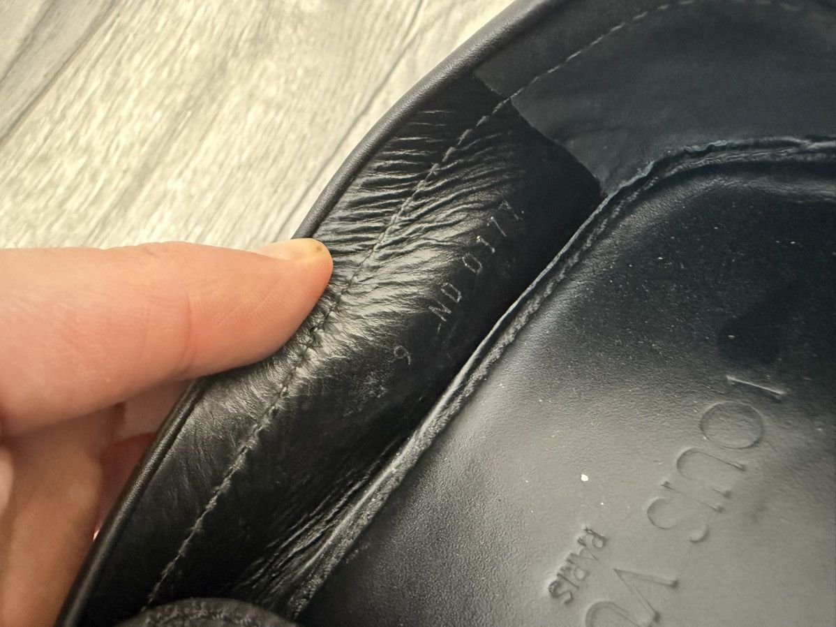 Louis Vuitton Louis Vuitton Damier Loafers with Silver LV Bit Size US 9 / EU 42 - 17 Thumbnail