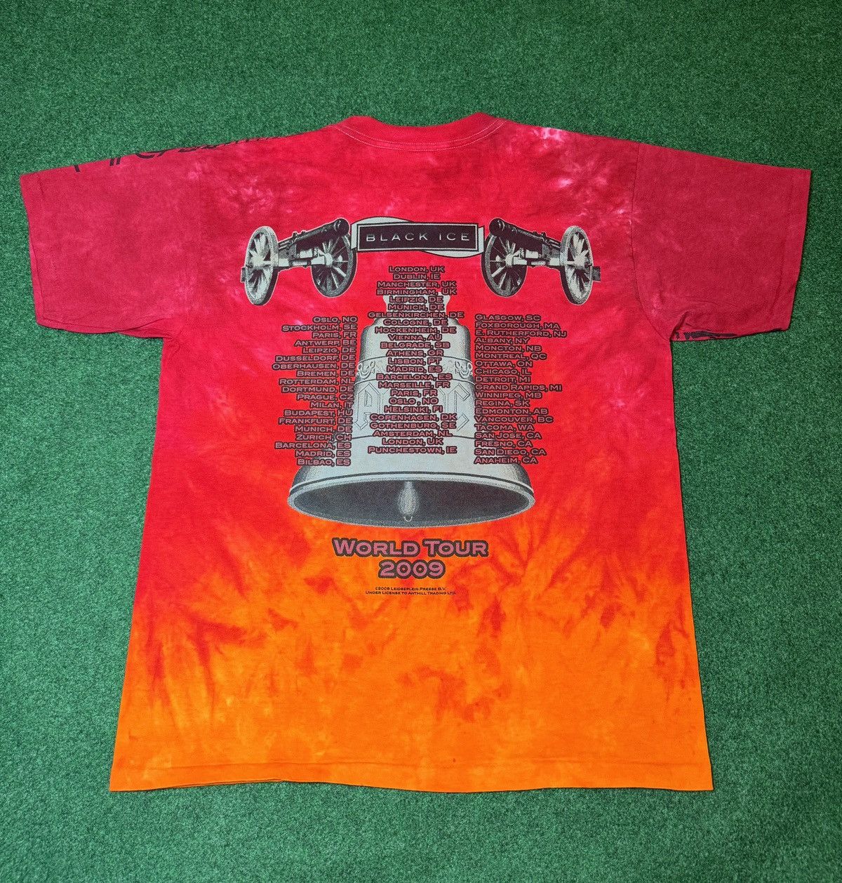 Band Tees INSANE Y2K GRAIL ACDC Tour AOP Single stitch Band T Shirt Size US L / EU 52-54 / 3 - 3 Thumbnail