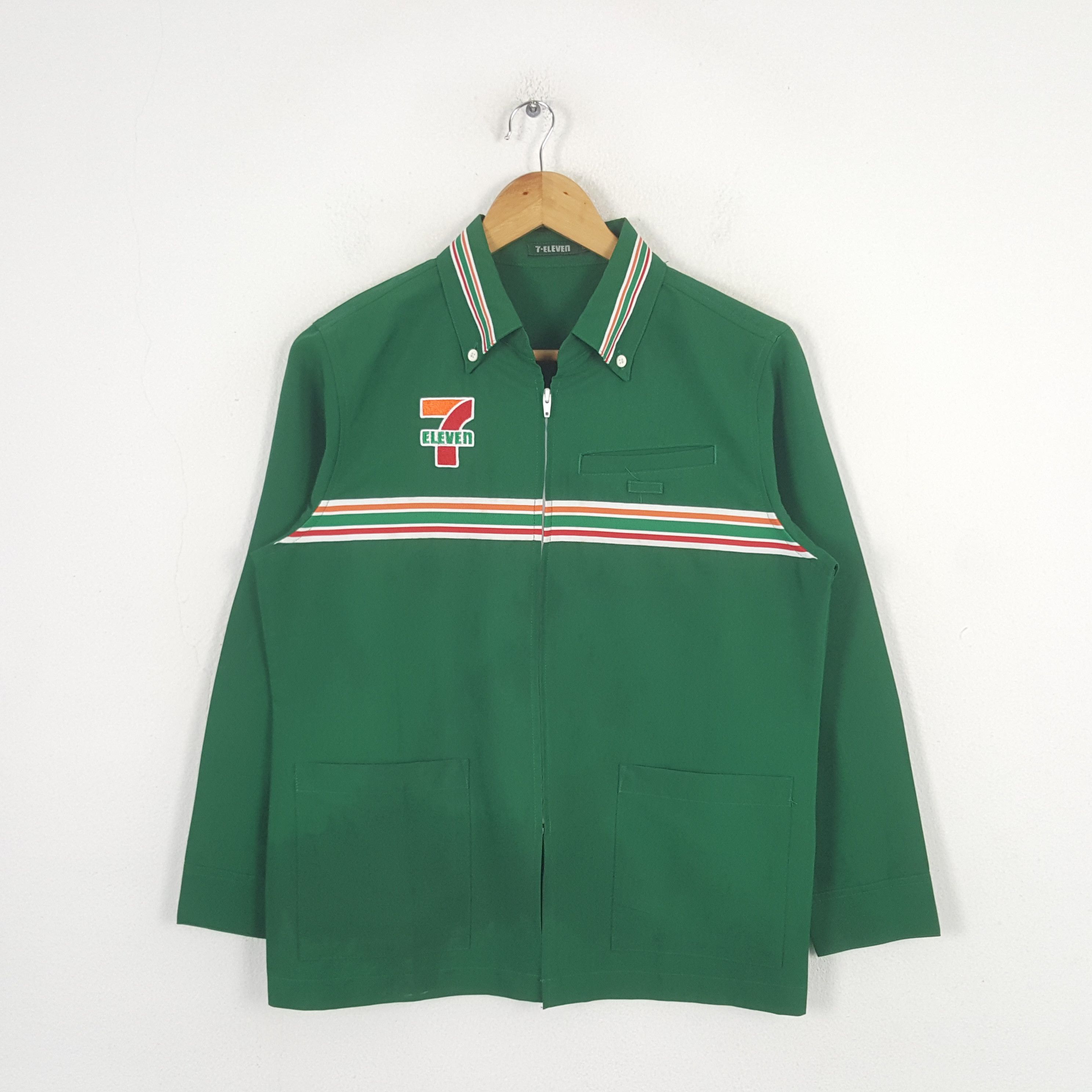 Japanese Brand × Vintage Vintage 7 Eleven Japanese Brand Staff Jacket C276N73 Size US M / EU 48-50 / 2 - 3 Thumbnail