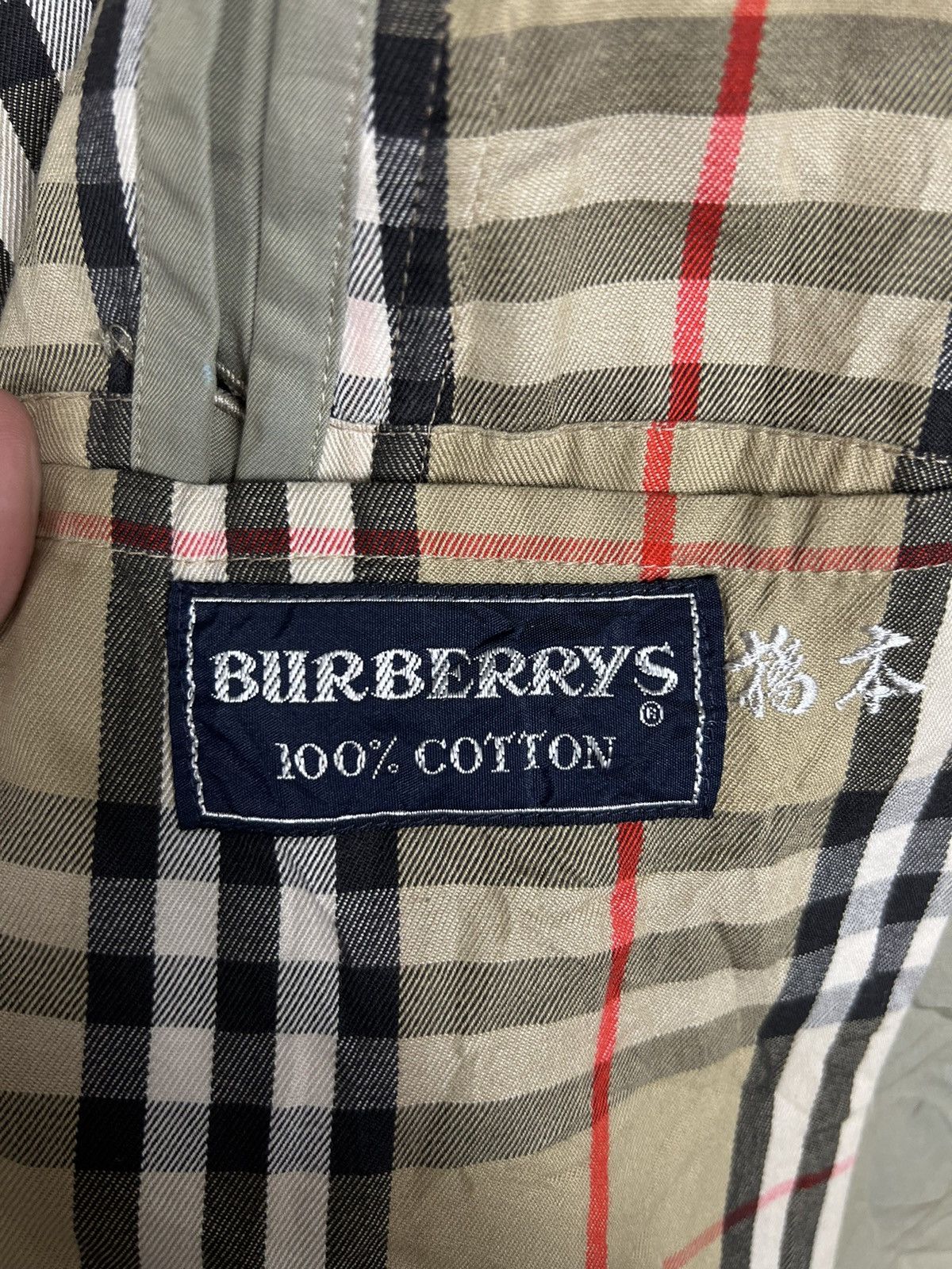 Burberry 🔥 BURBERRYS NOVA CHECK LINING TRENCH COAT MADE IN ENGLAND Size US S / EU 44-46 / 1 - 14 Thumbnail
