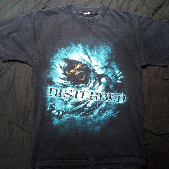 Band Tees Disturbed Metal Band Graphic T-Shirt Size US M / EU 48-50 / 2 - 2 Thumbnail