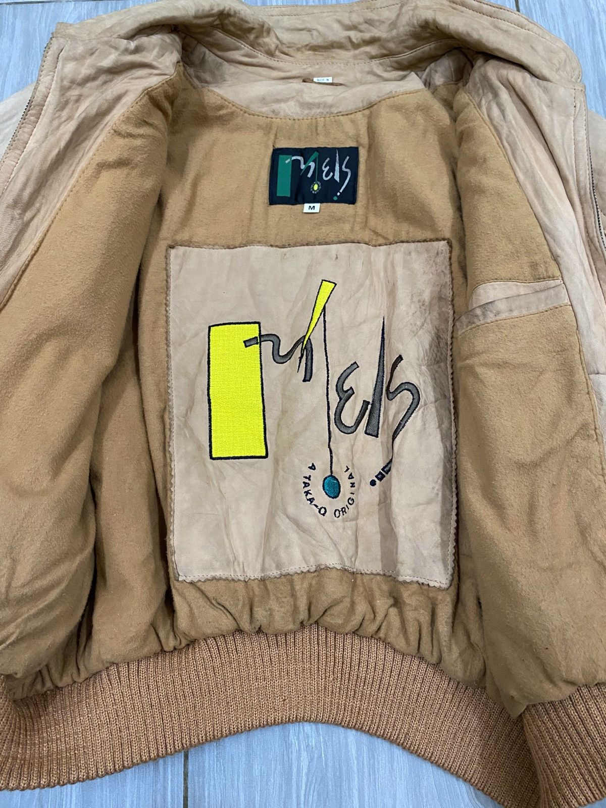 TAKA Original Vtg 90s Taka Original Leather Jacket Size US L / EU 52-54 / 3 - 9 Thumbnail