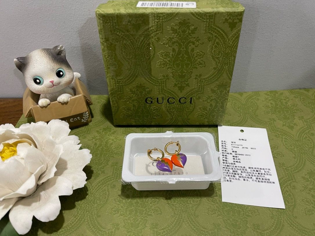 Adidas × Gucci Earrings Size ONE SIZE - 2 Thumbnail