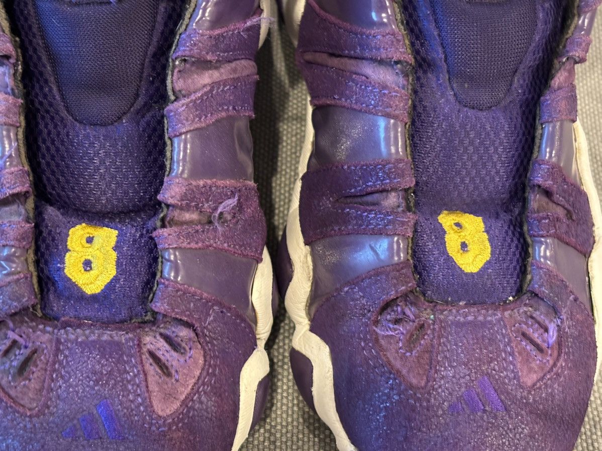Adidas × Vintage Adidas KB8 Crazy 8 Regal Purple G24320 Men’s 9 No Box, Laces Size US 9 / EU 42 - 15 Thumbnail