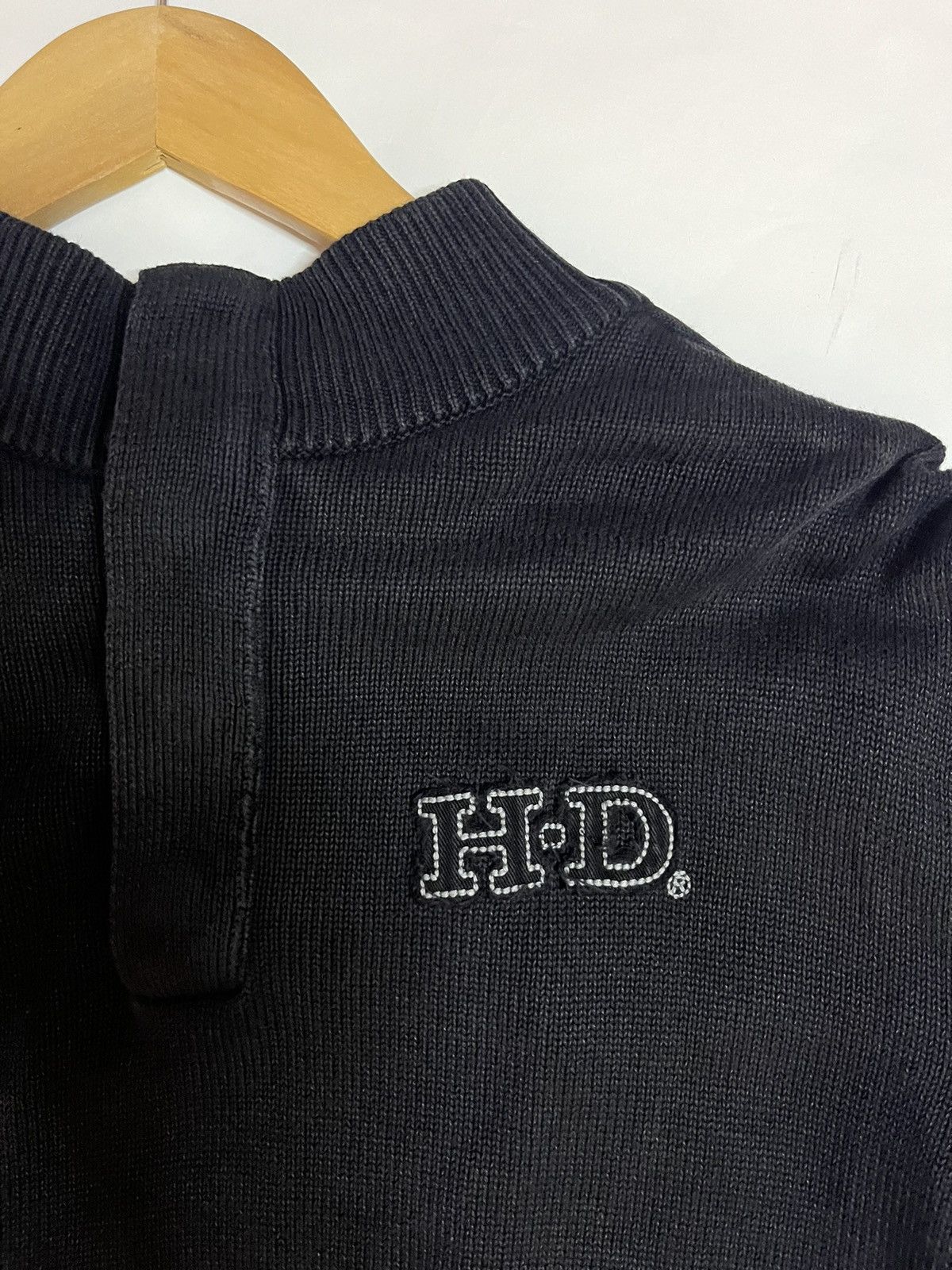 Vintage Vintage Harley Davidson Sweater eagle Size US L / EU 52-54 / 3 - 3 Thumbnail