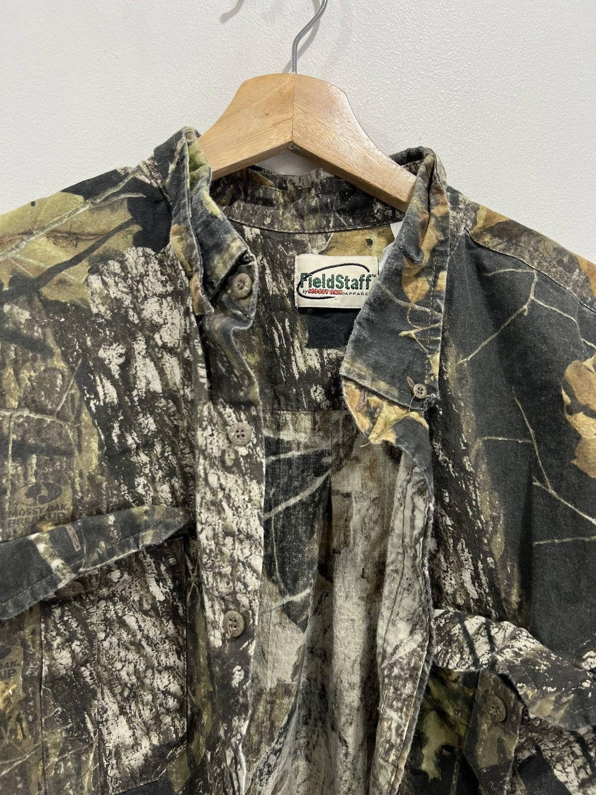 Vintage Vintage Real Tree Camo mossy oak button shirt Size US XL / EU 56 / 4 - 2 Thumbnail