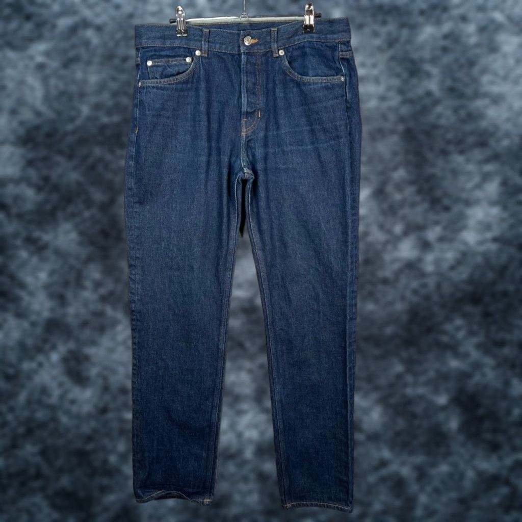Arket VINTAGE Arket Jeans Mens Denim Blue Straight Leg 33Size Cotton 32Inseam Pockets Size US 33 - 1 Thumbnail