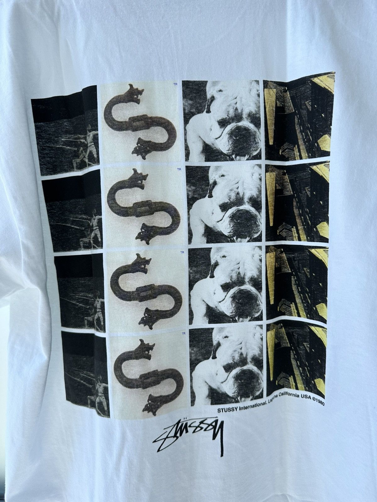 Stussy STUSSY GRID TEE Size US L / EU 52-54 / 3 - 3 Thumbnail