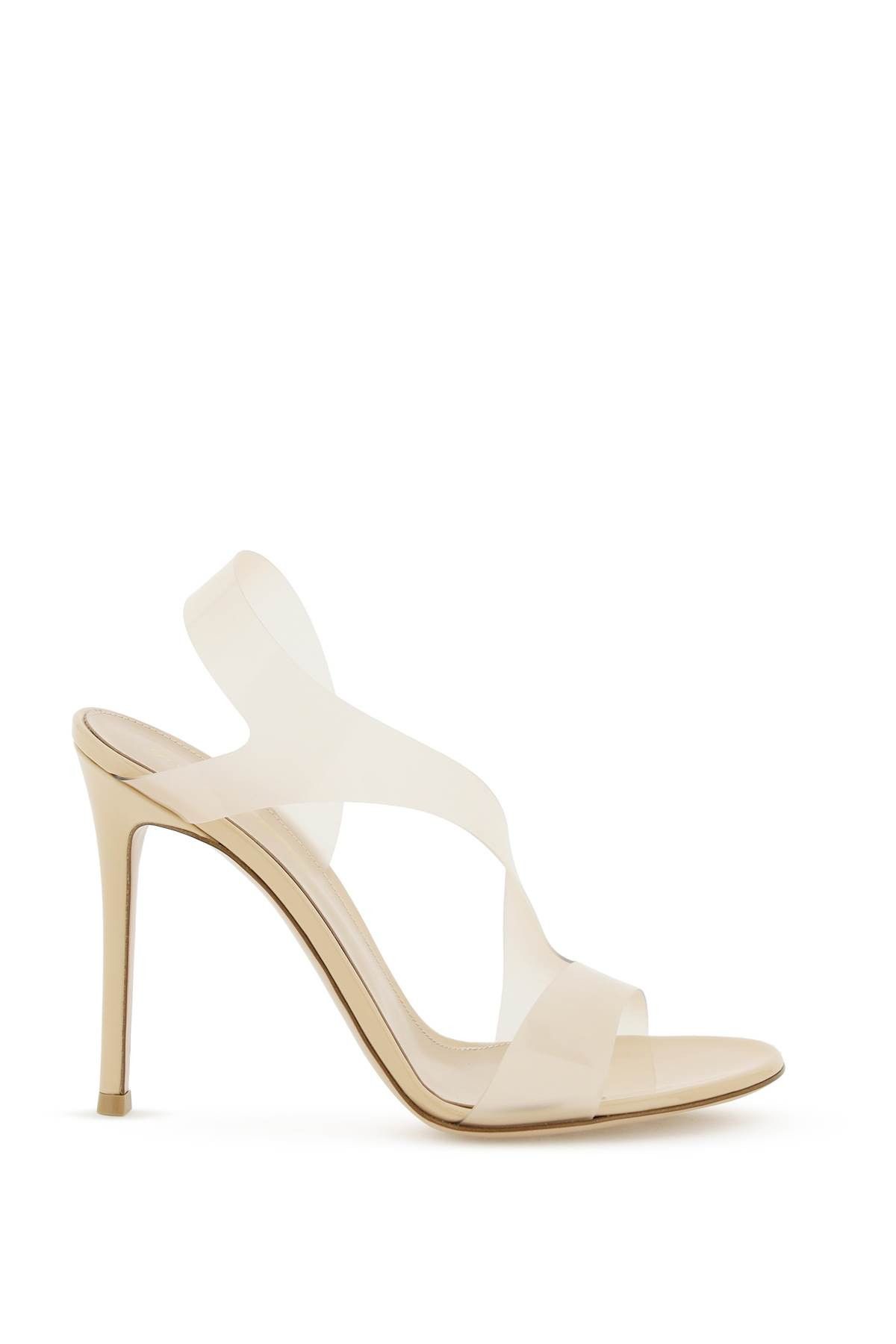 image of Gianvito Rossi Motropolis Sandals in Nude Nude, Women's (Size 7)