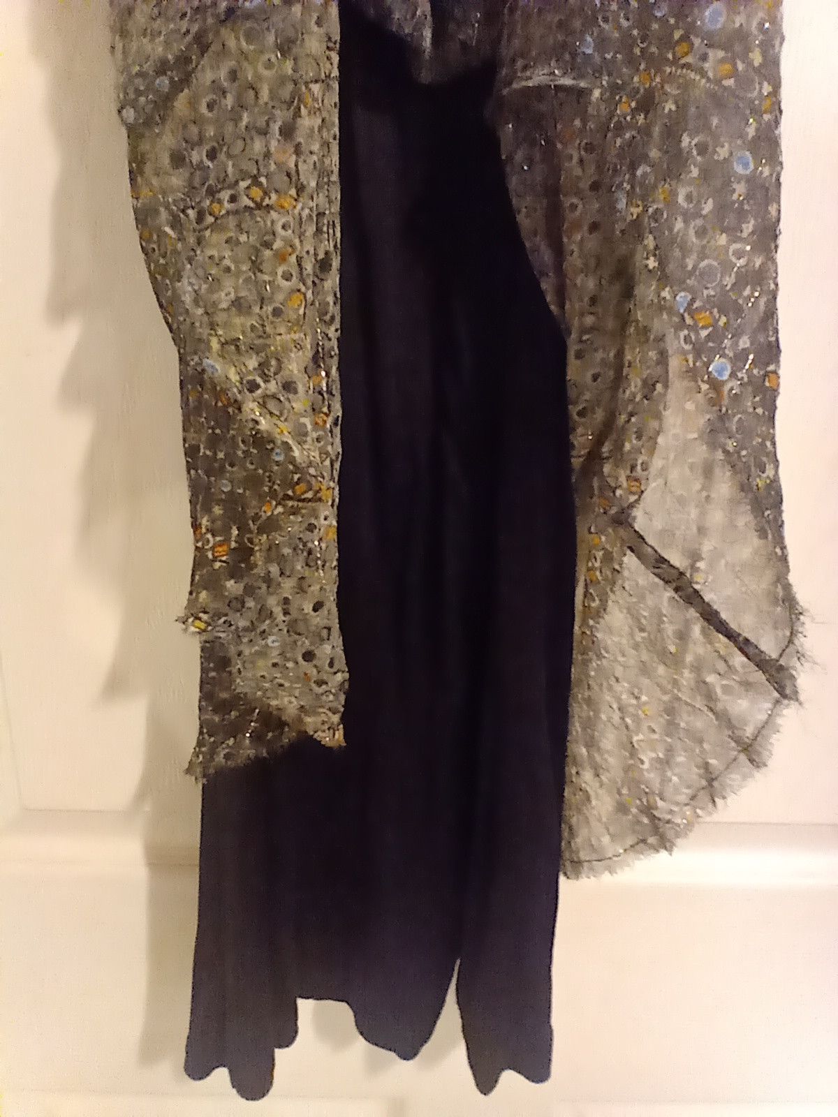 H&M × Isabel Marant Isabel Marant x H&M Peacock Silk Metallic Long Dress Size 40 Size S / US 4 / IT 40 - 5 Thumbnail