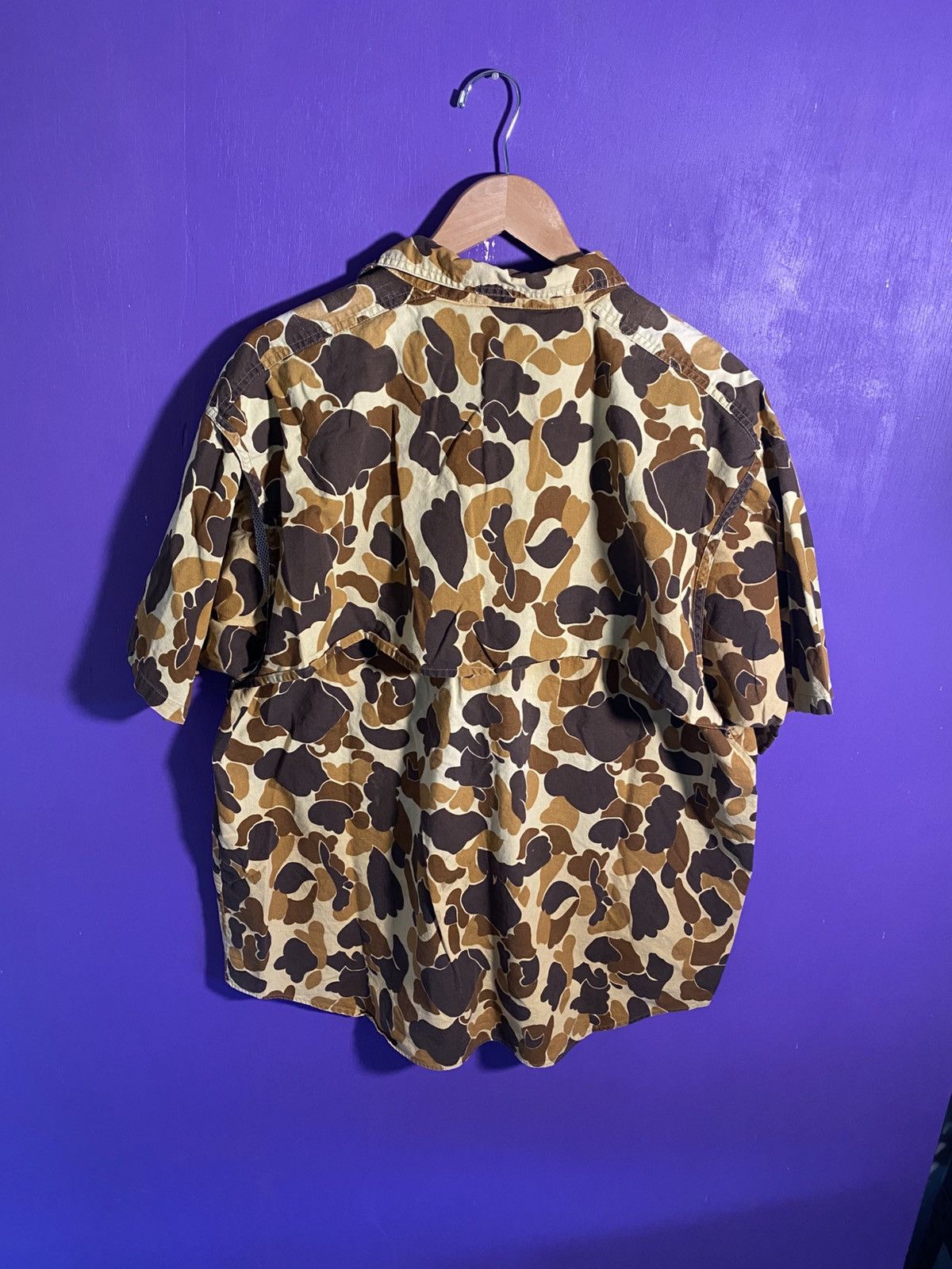 Columbia × Vintage Vintage 90s Columbia sportswear camo shooting shirt Size US XL / EU 56 / 4 - 2 Thumbnail