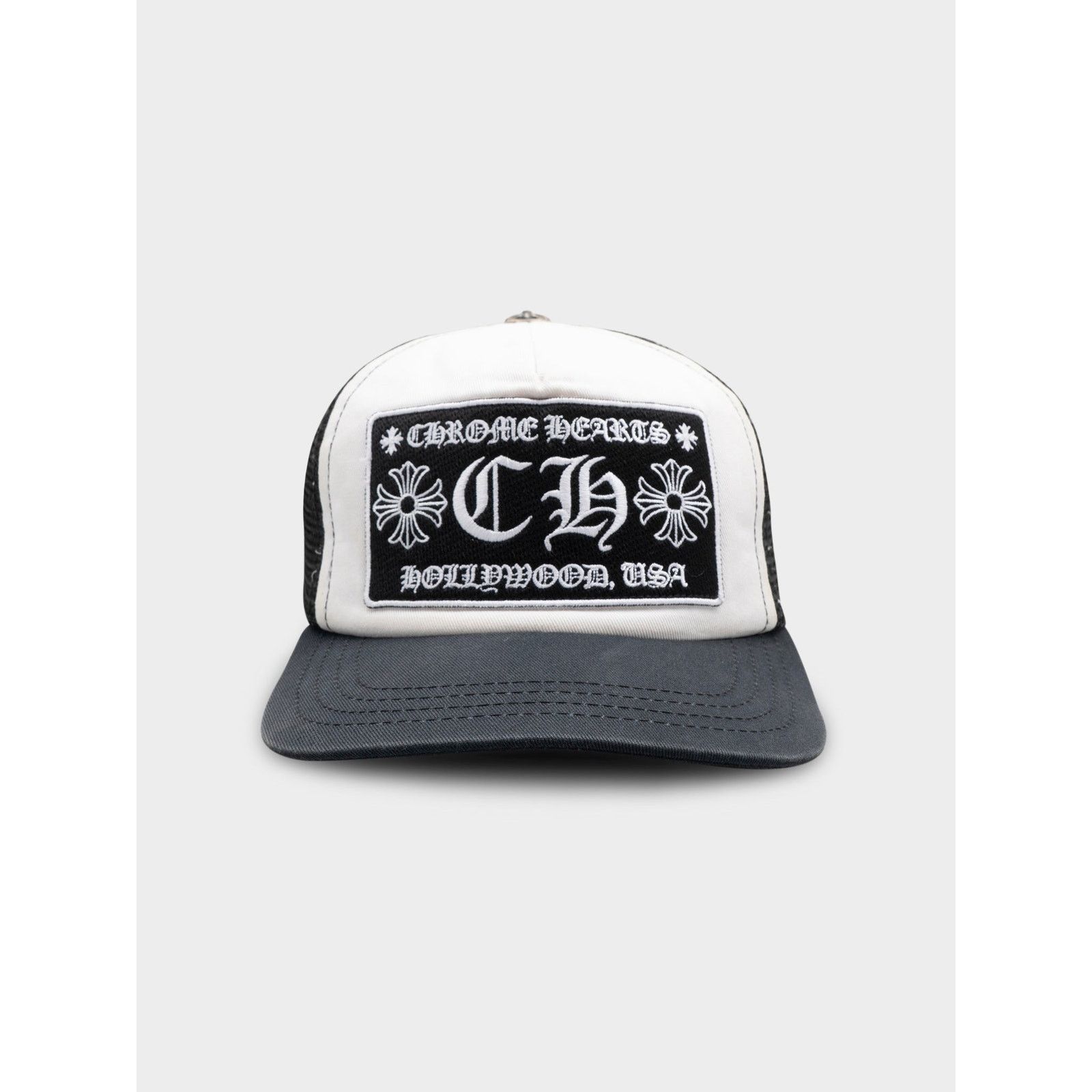 Chrome Hearts Vintage White Trucker Hat Size ONE SIZE - 1 Thumbnail