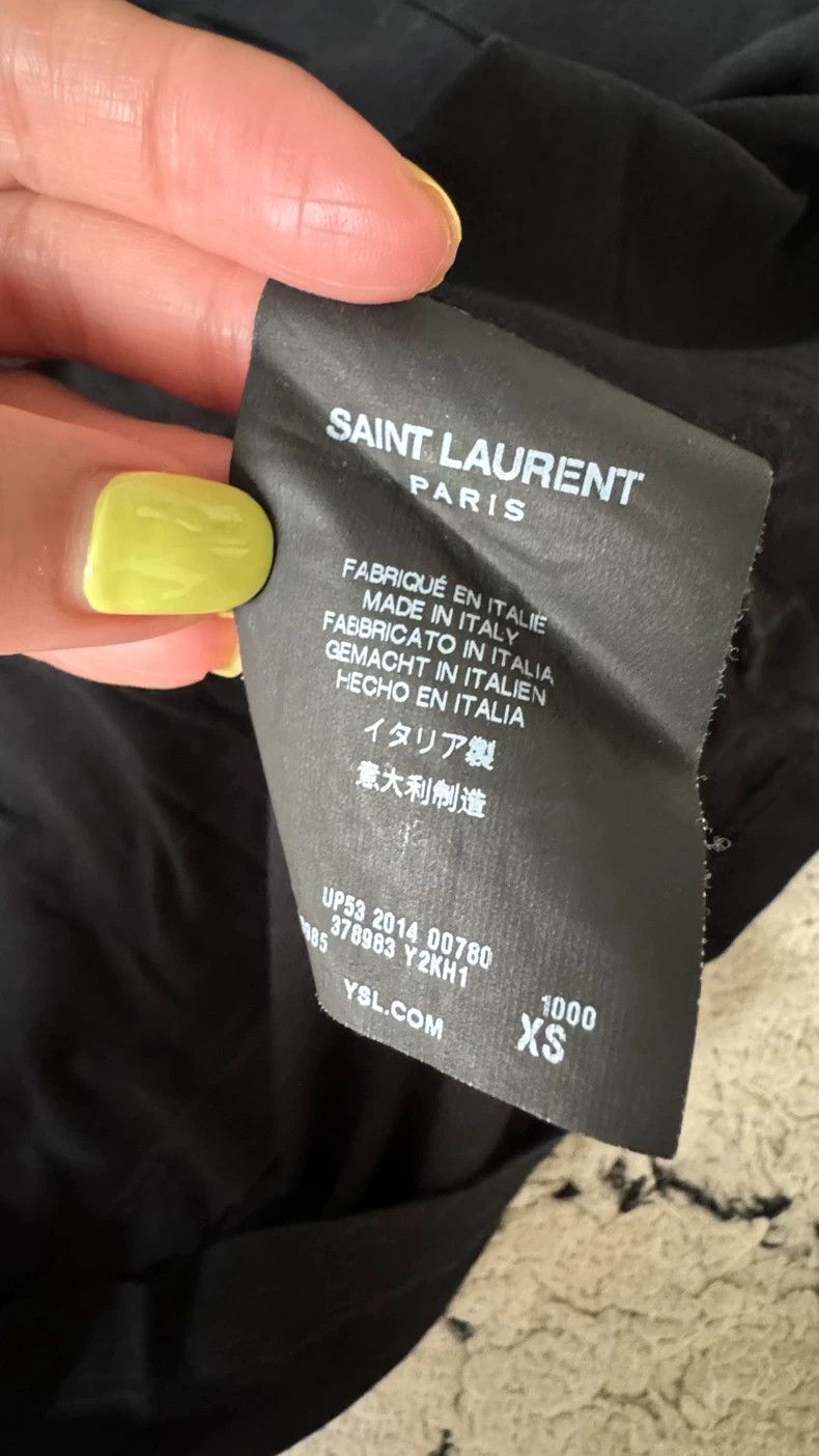 Saint Laurent Paris Saint Laurent Paris Blood tooth short sleeve T-shirt Size XS / US 0-2 / IT 36-38 - 2 Thumbnail